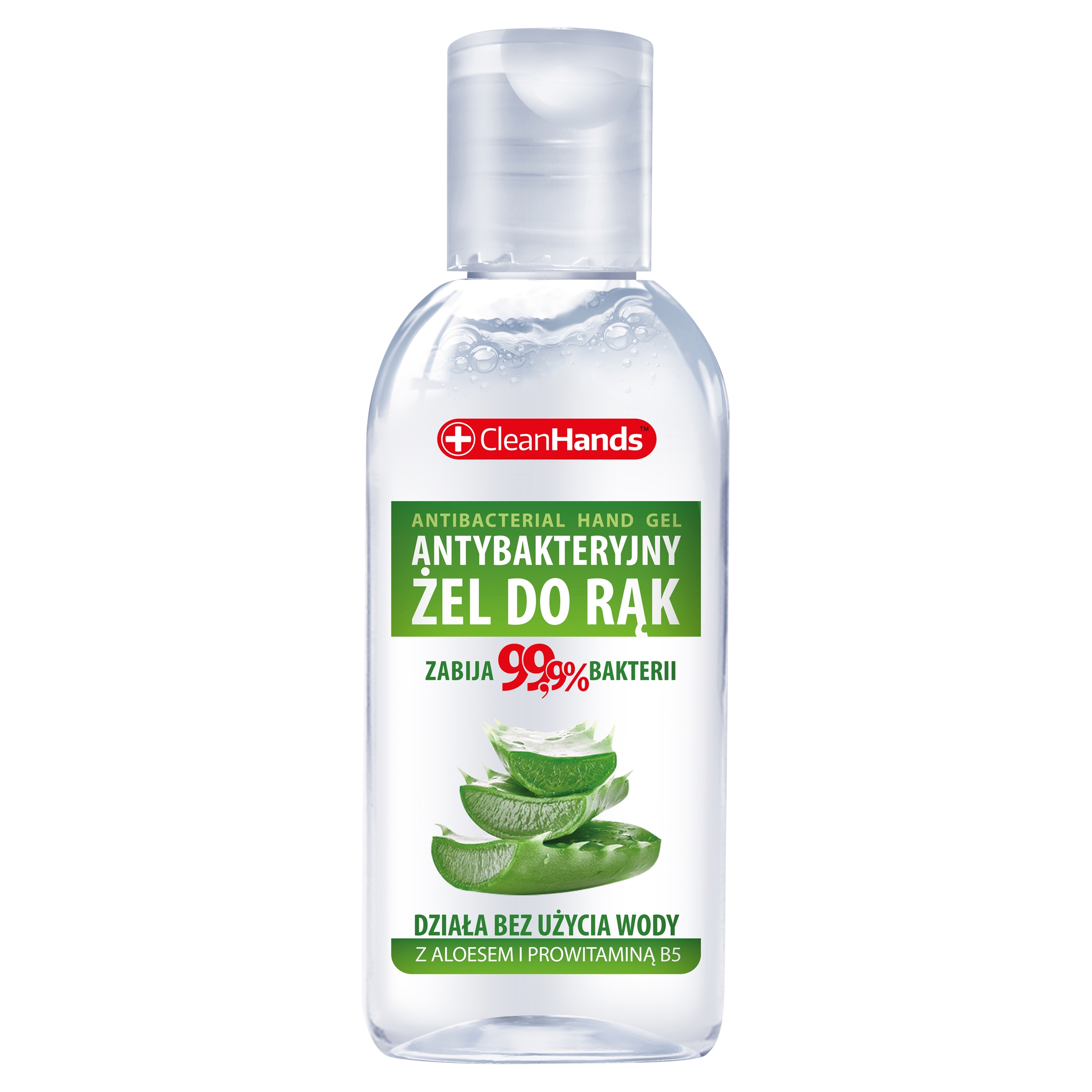 Żel antybakteryjny do rąk CleanHands 50ml