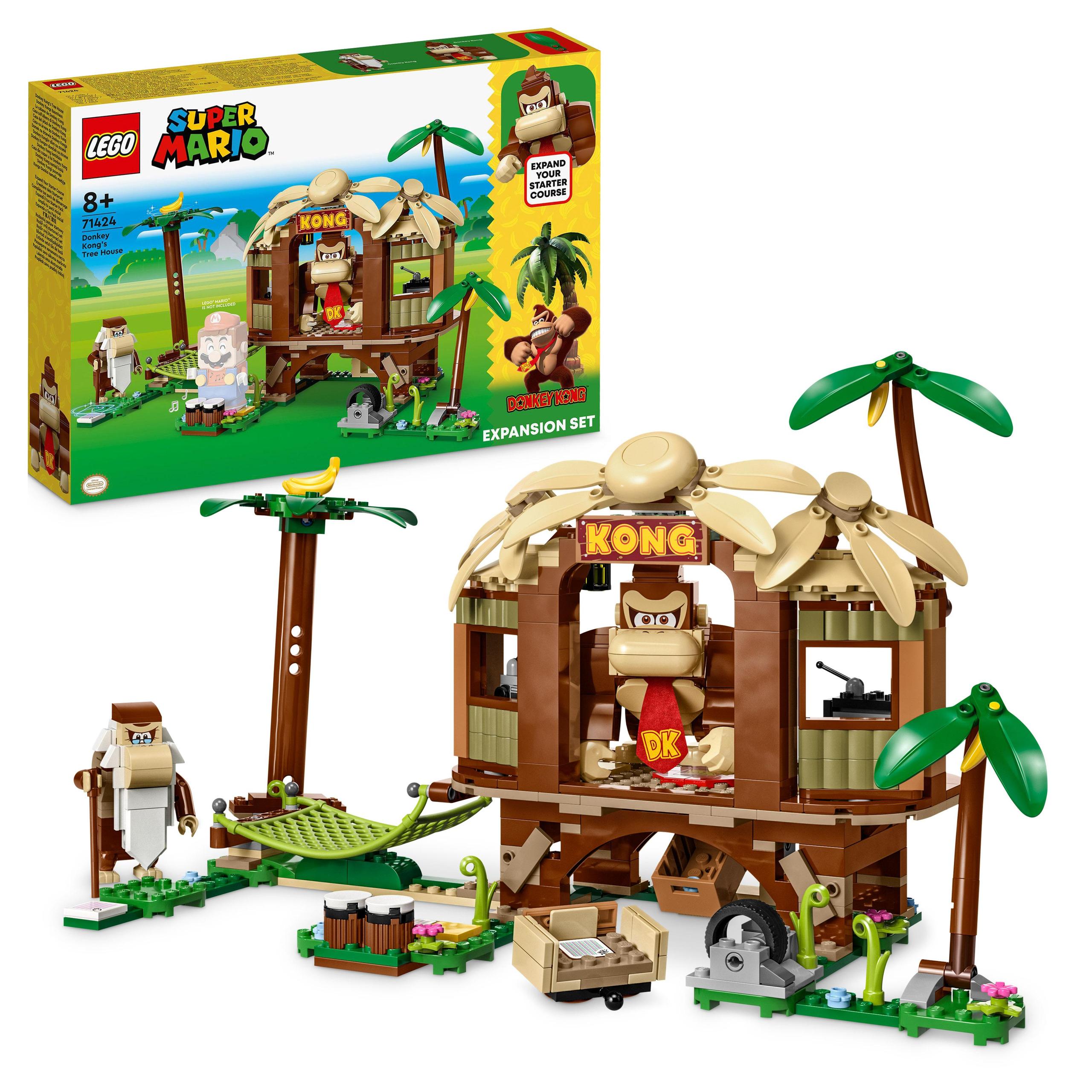 Lego Mario 71424 Donkey Kongův dům na stromě – rozšiřující set