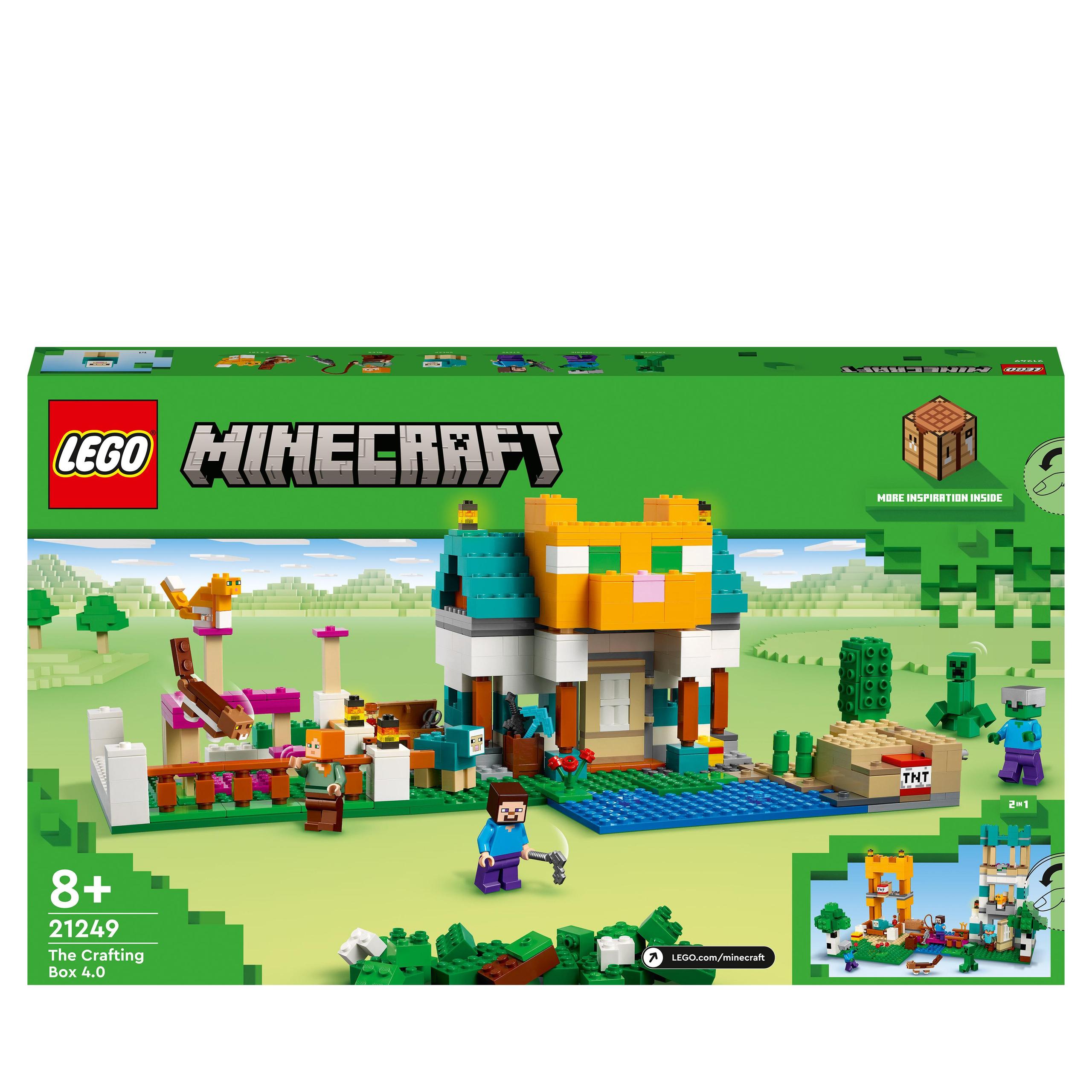 Lego Minecraft 21249 Lego Minecraft 21249 Kreatywny warsztat 4.0