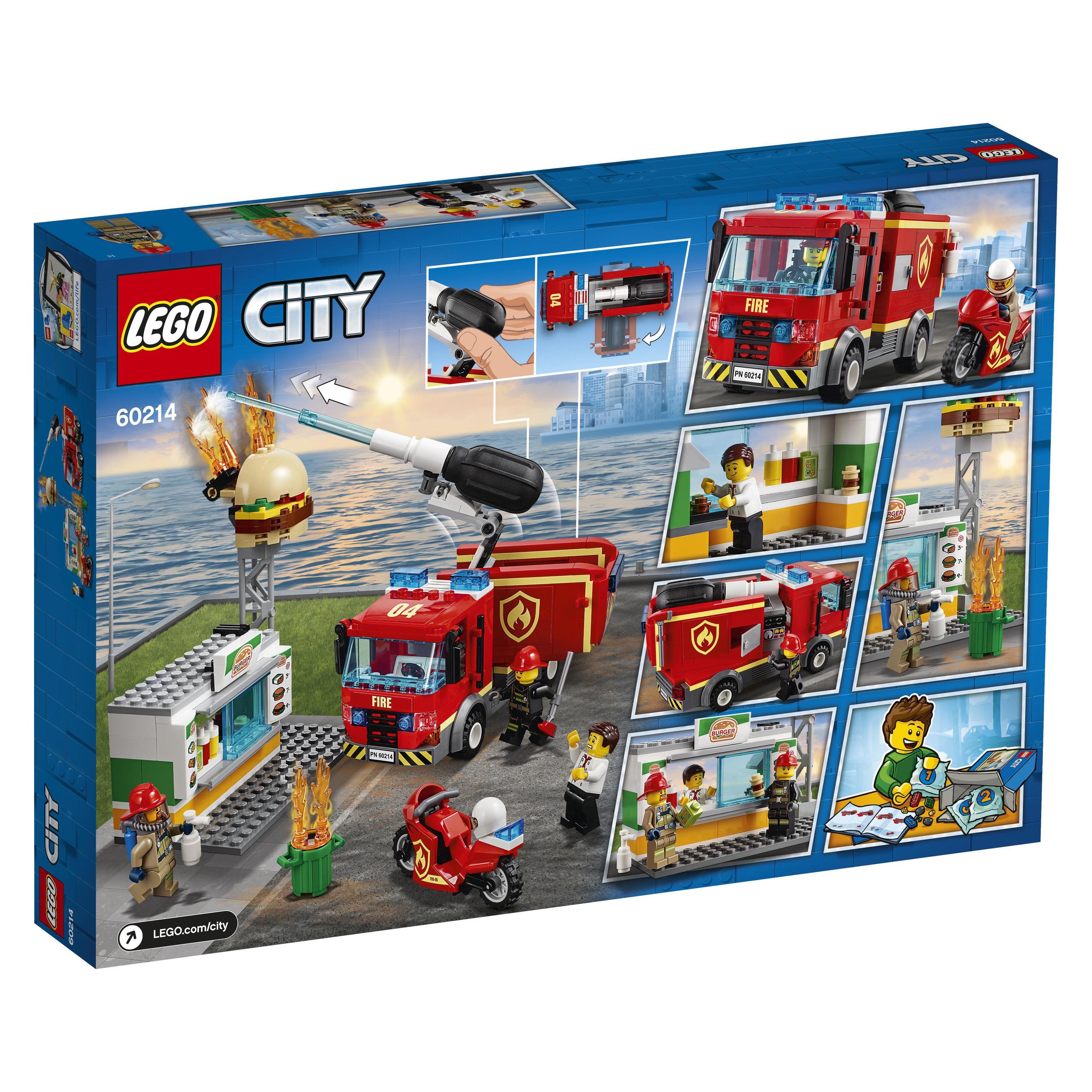 Lego City 60214 Na záchranu v hořícím baru Nové