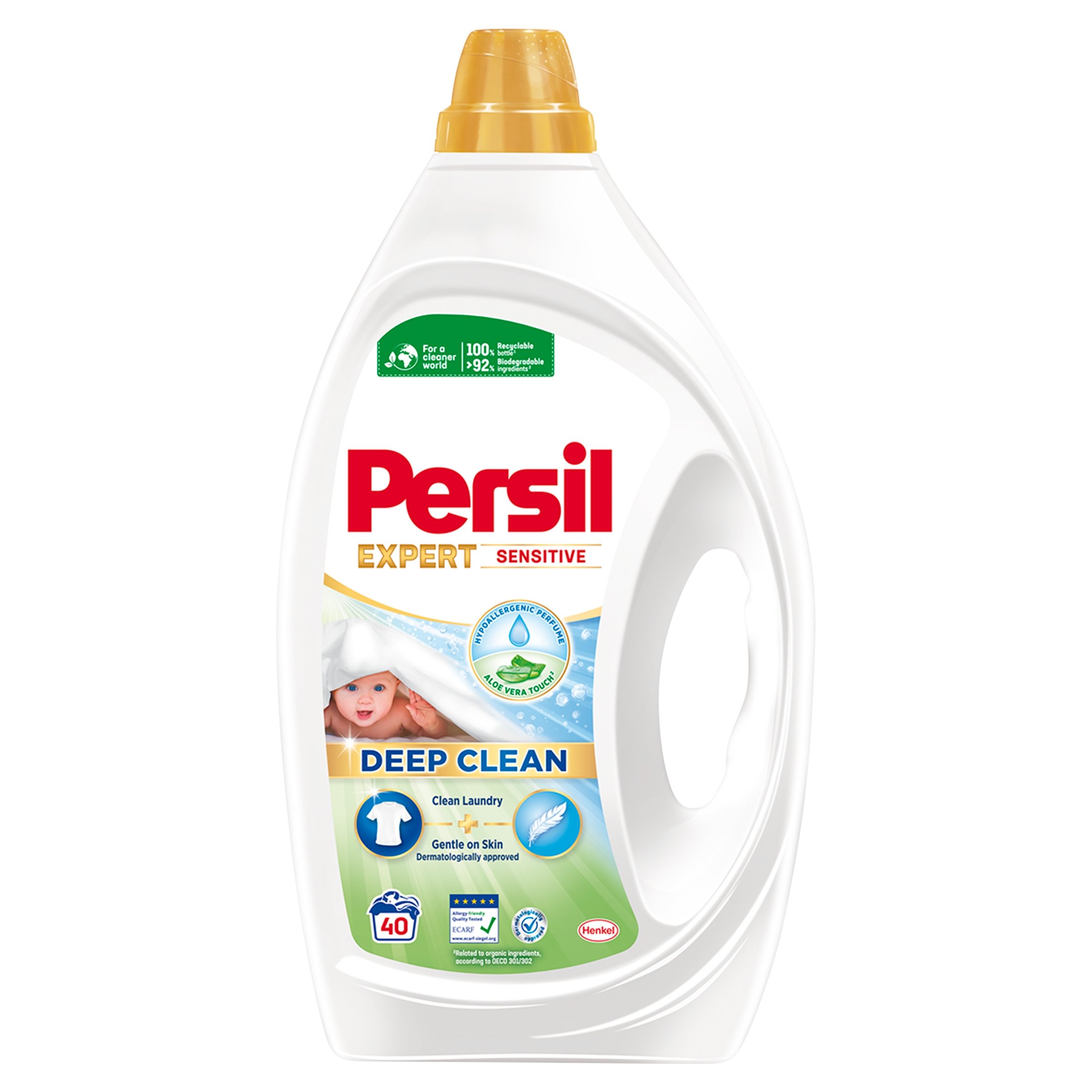 Levně Persil prací gel Sensitive pro citlivou pokožku 40 praní