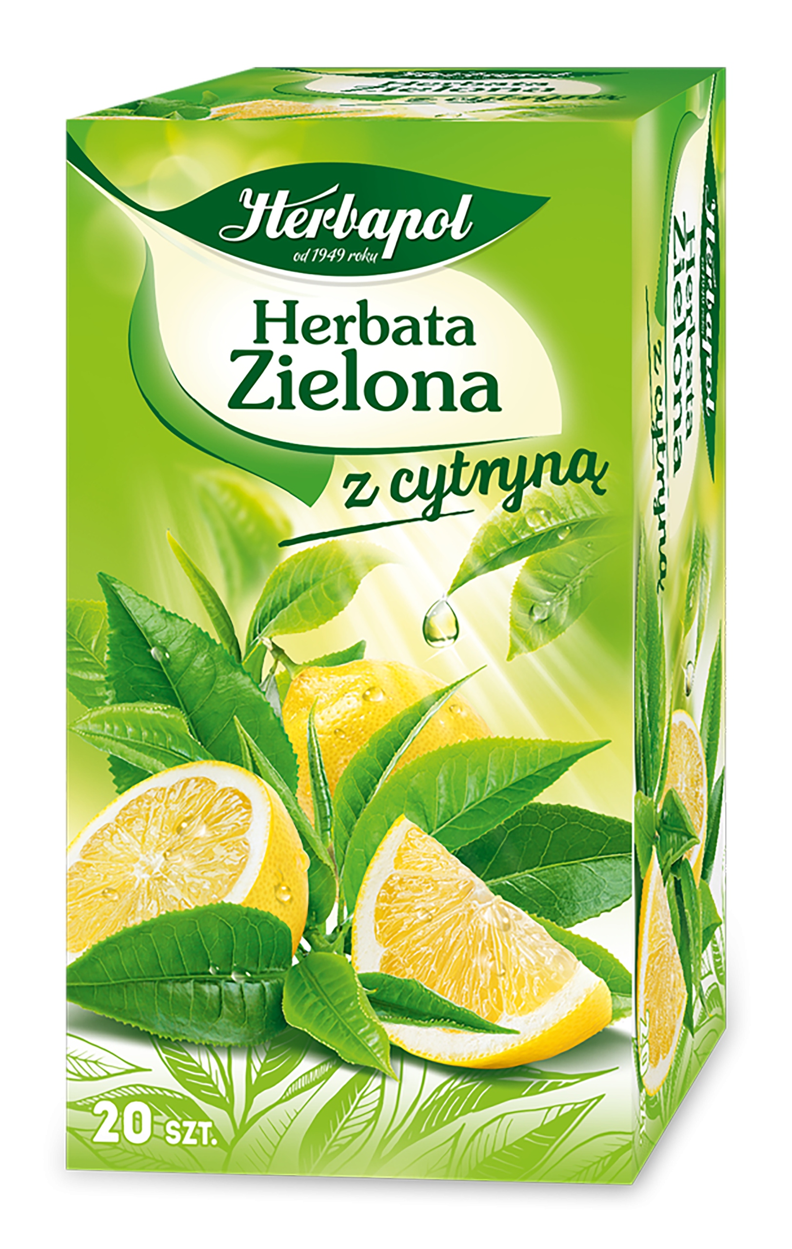 7 x Herbapol Čaj s citronem 20 x 1,7 g