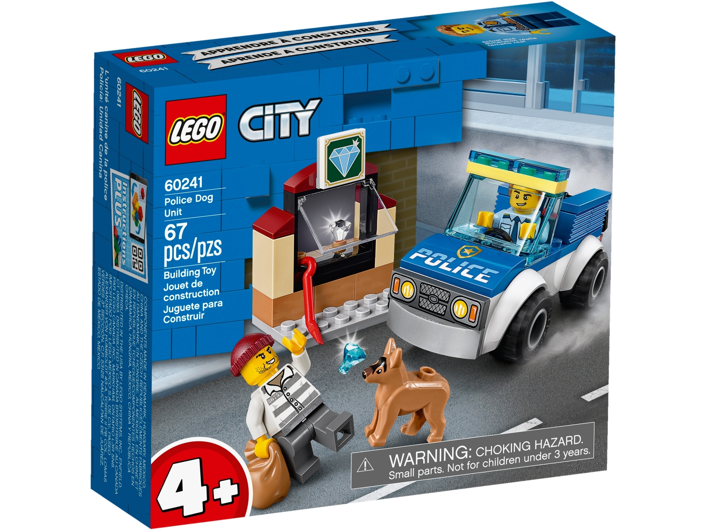 Lego City 60241 Oddział policyjny z psem