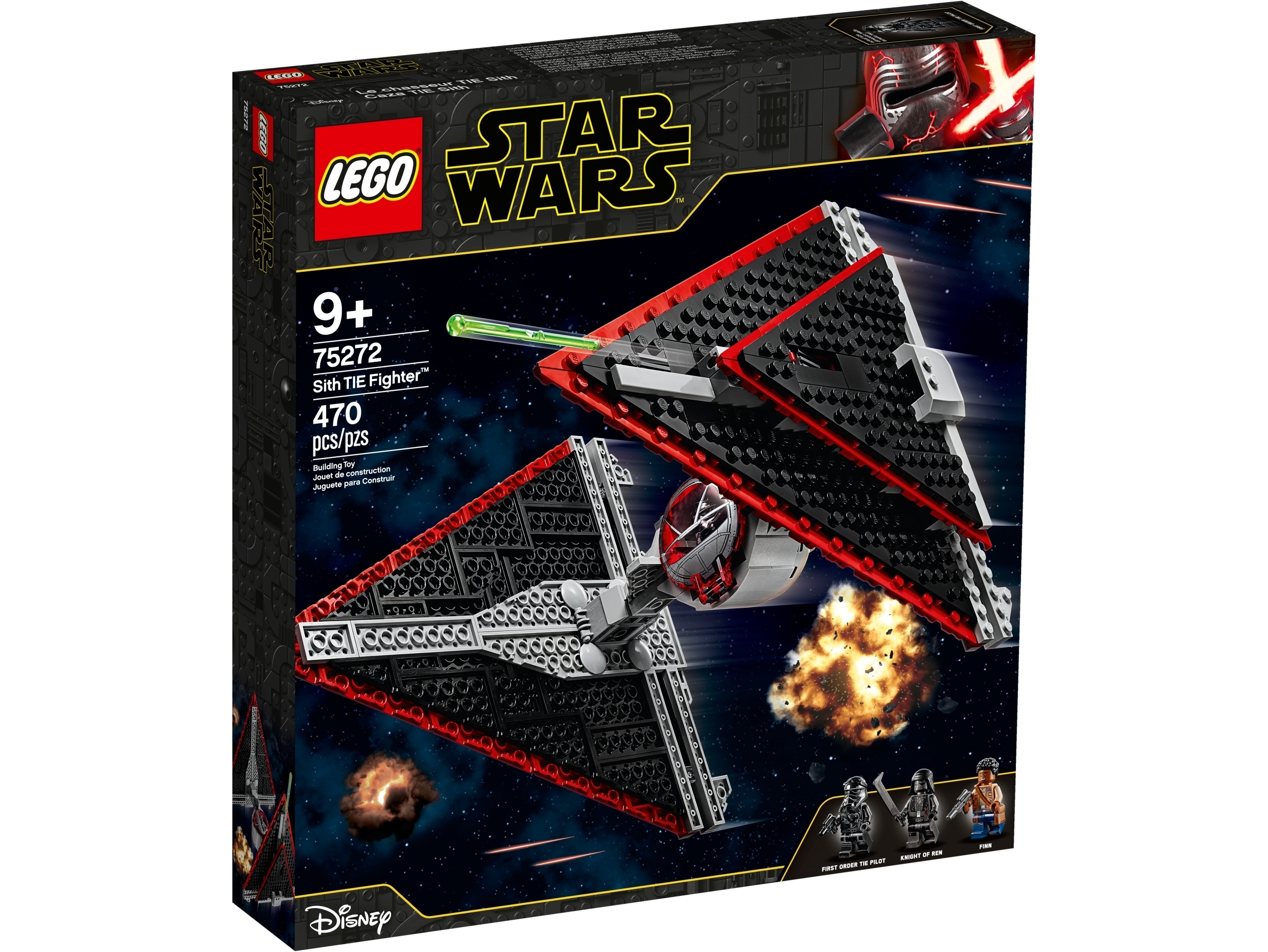 Lego Star Wars 75272 Stíhačka Tie Sithů Stavebnice Hvězdné války Nové