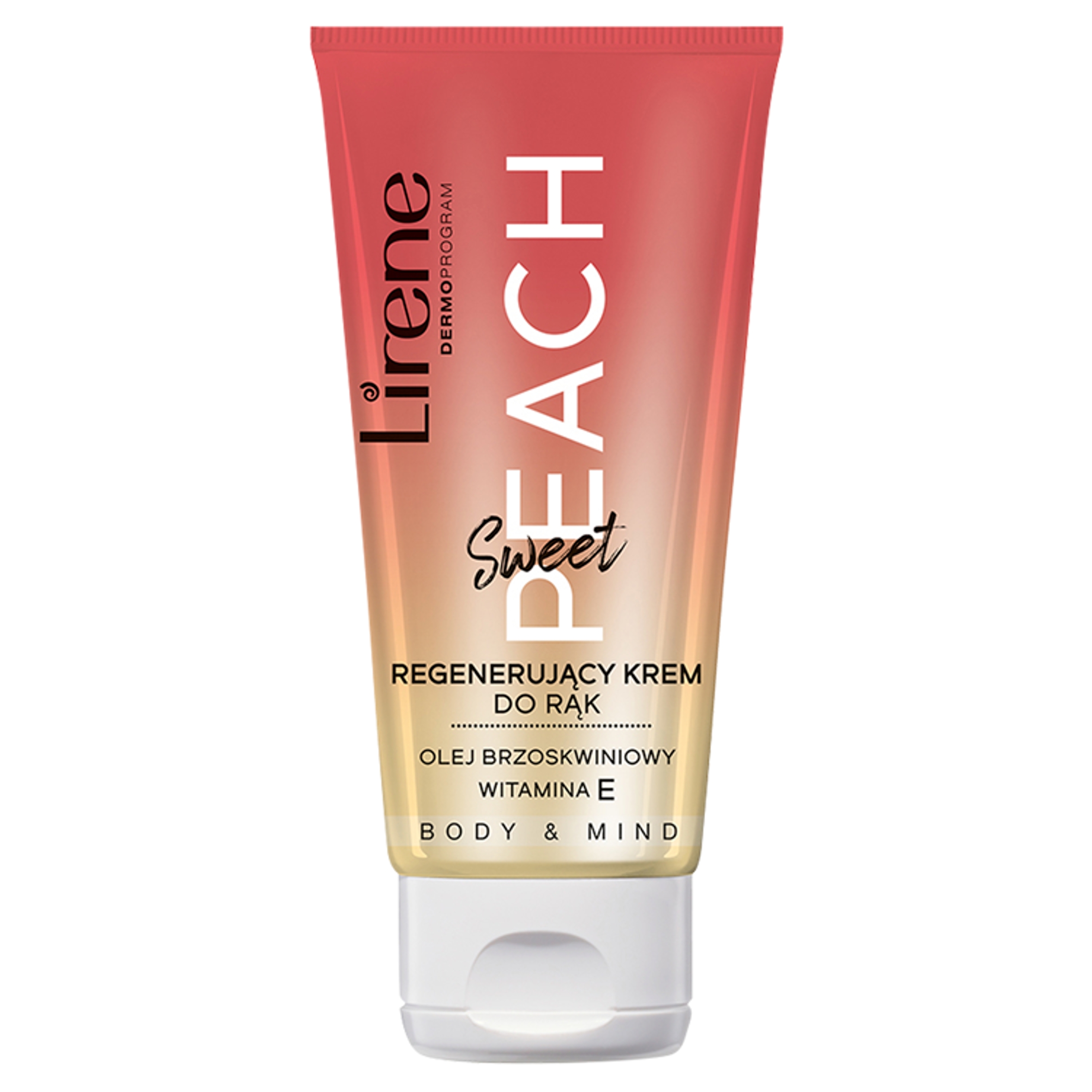 Lirene Body & Mind Regenerační krém na ruce sweet peach, 50 ml, 1 ks