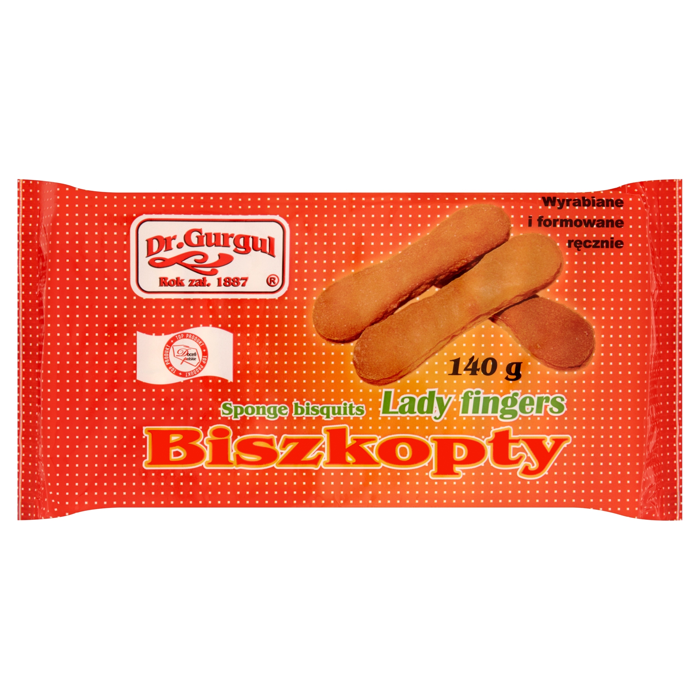 Levně 5 x Dr. Gurgul Piškoty Lady Fingers 140 g