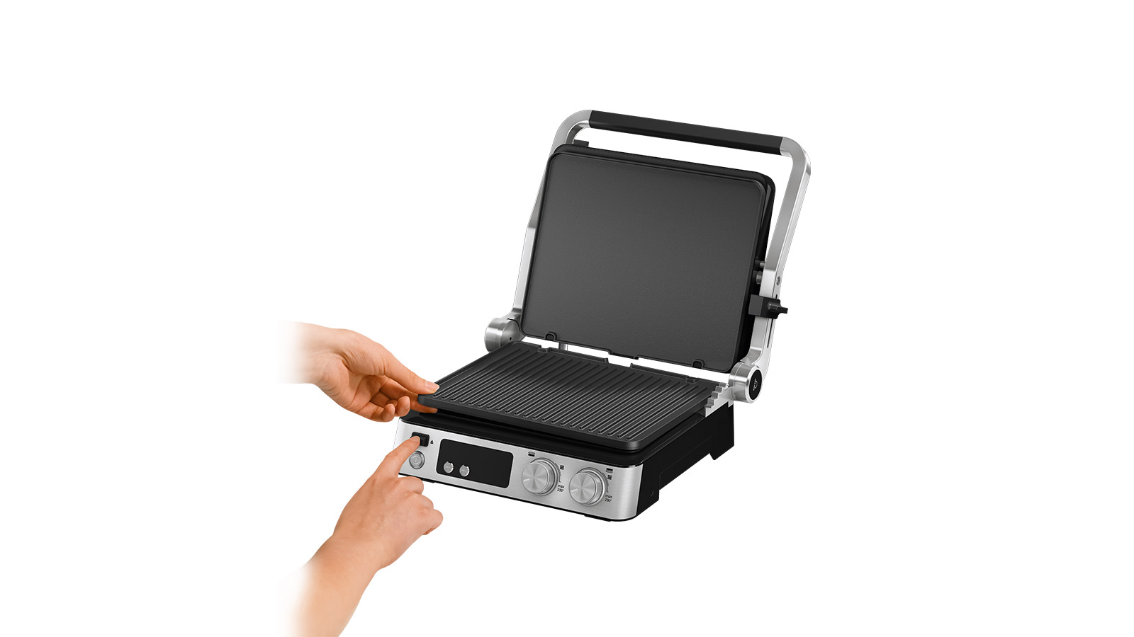 BRAUN MultiGrill 7 Grill Kontaktowy 3w1 BBQ Duża Powierzchnia 2000W — miniatura 16