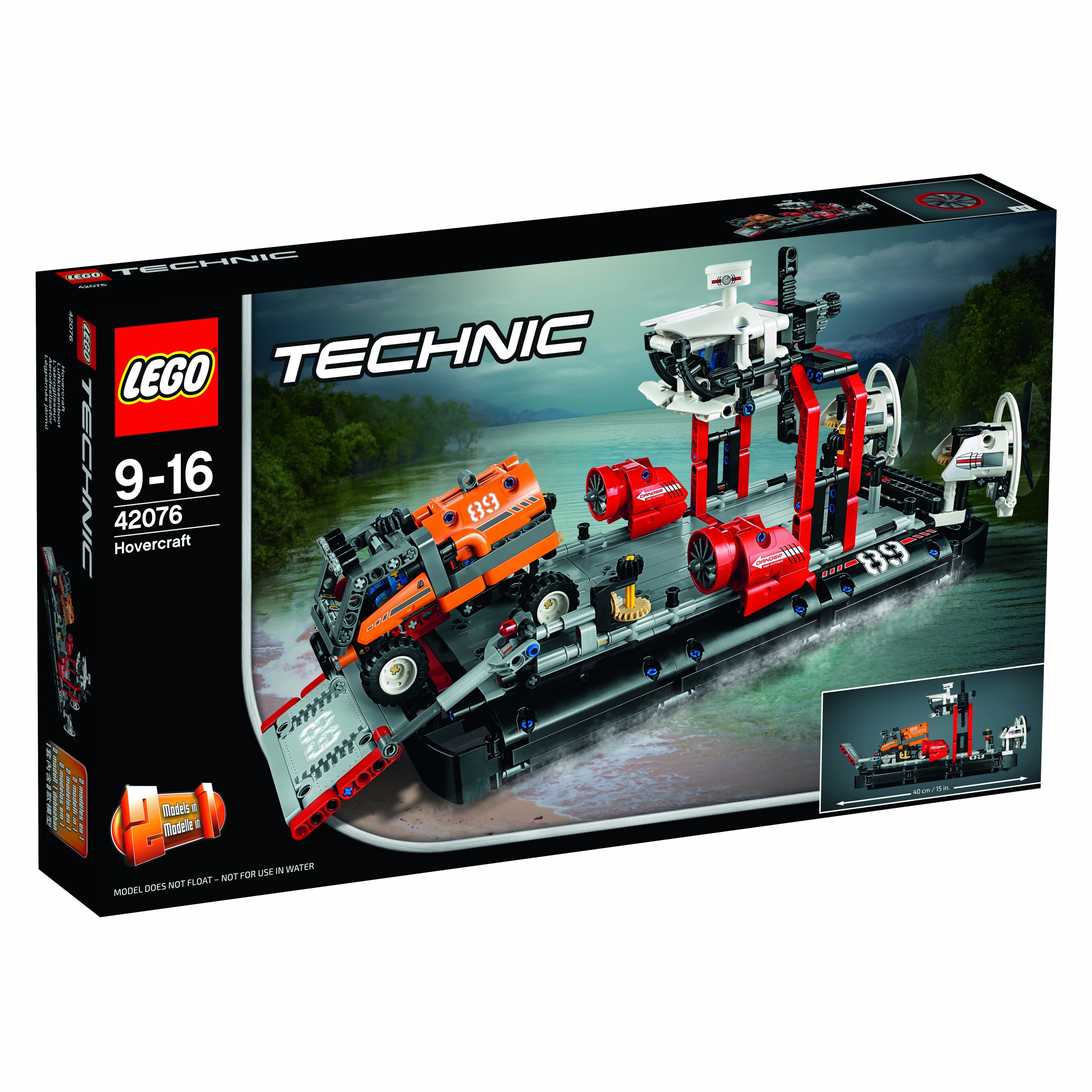 LEGO Technic Klocki Poduszkowiec 42076