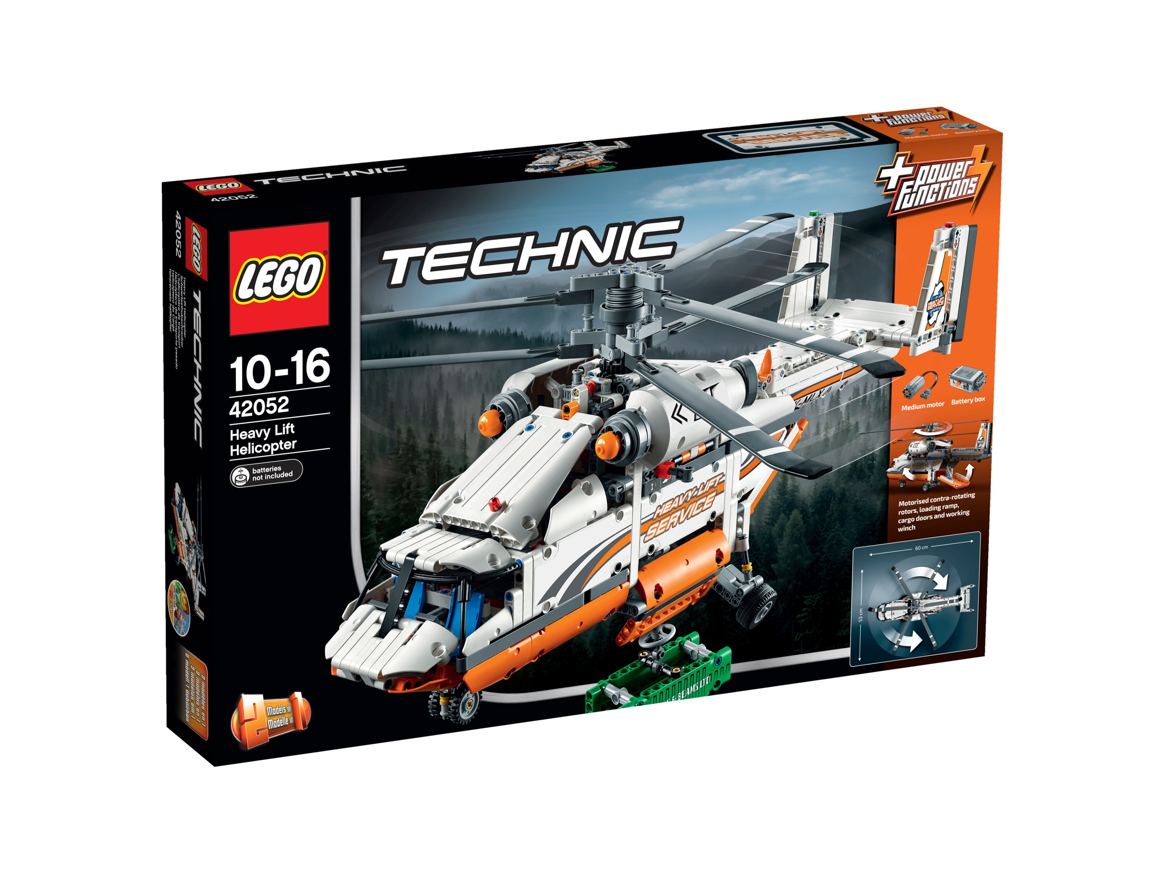 Lego 42052 Technic Nákladní vrtulník