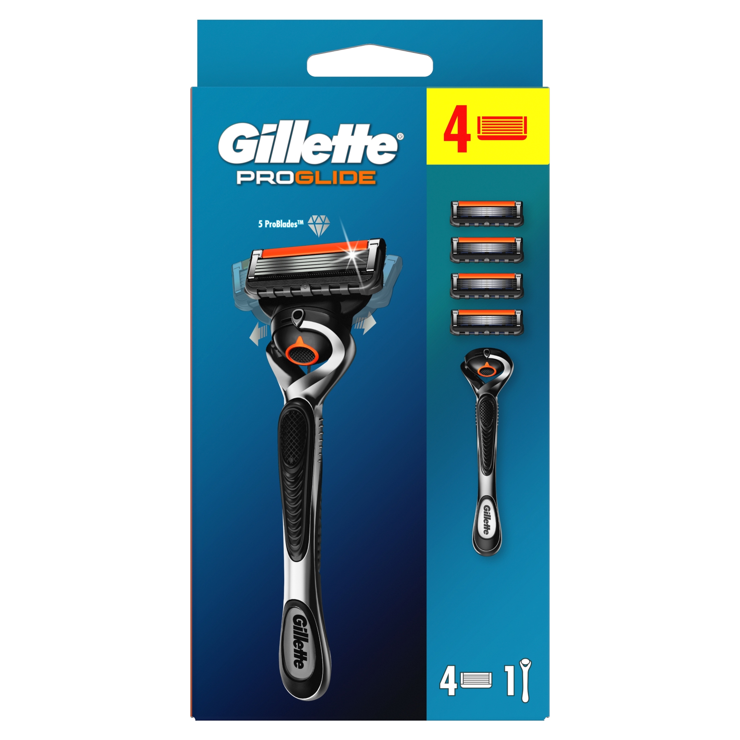 Holicí strojek Gillette Fusion Manual 4 ks