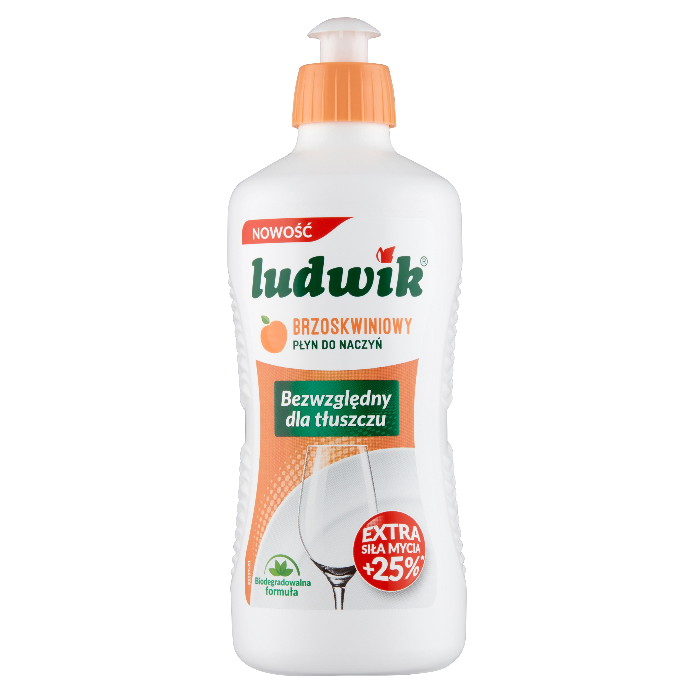 

Ludwik, płyn do naczyń brzoskwiniowy 450 ml