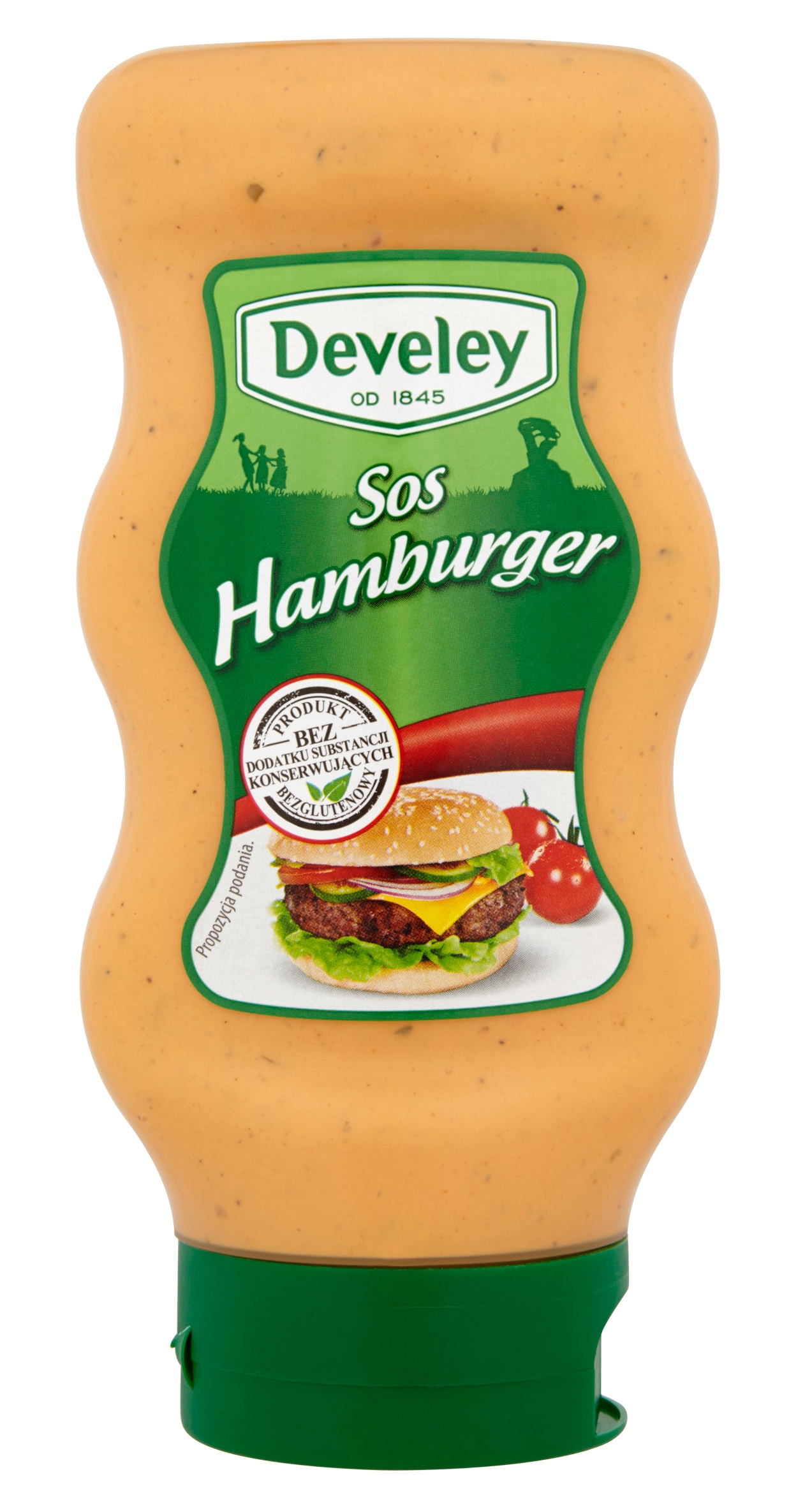 Levně 5 x Omáčka hamburgerová Develey 410 g