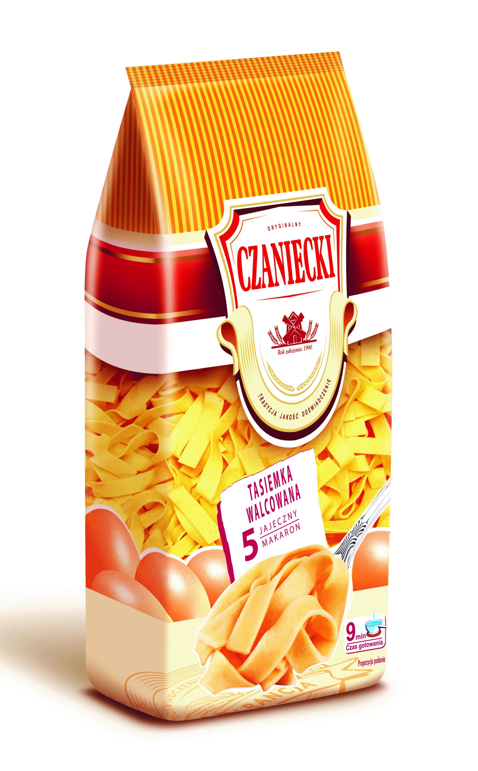 Levně Czaniecki Těstoviny 5 vaječná válcovaná stuha 500 g