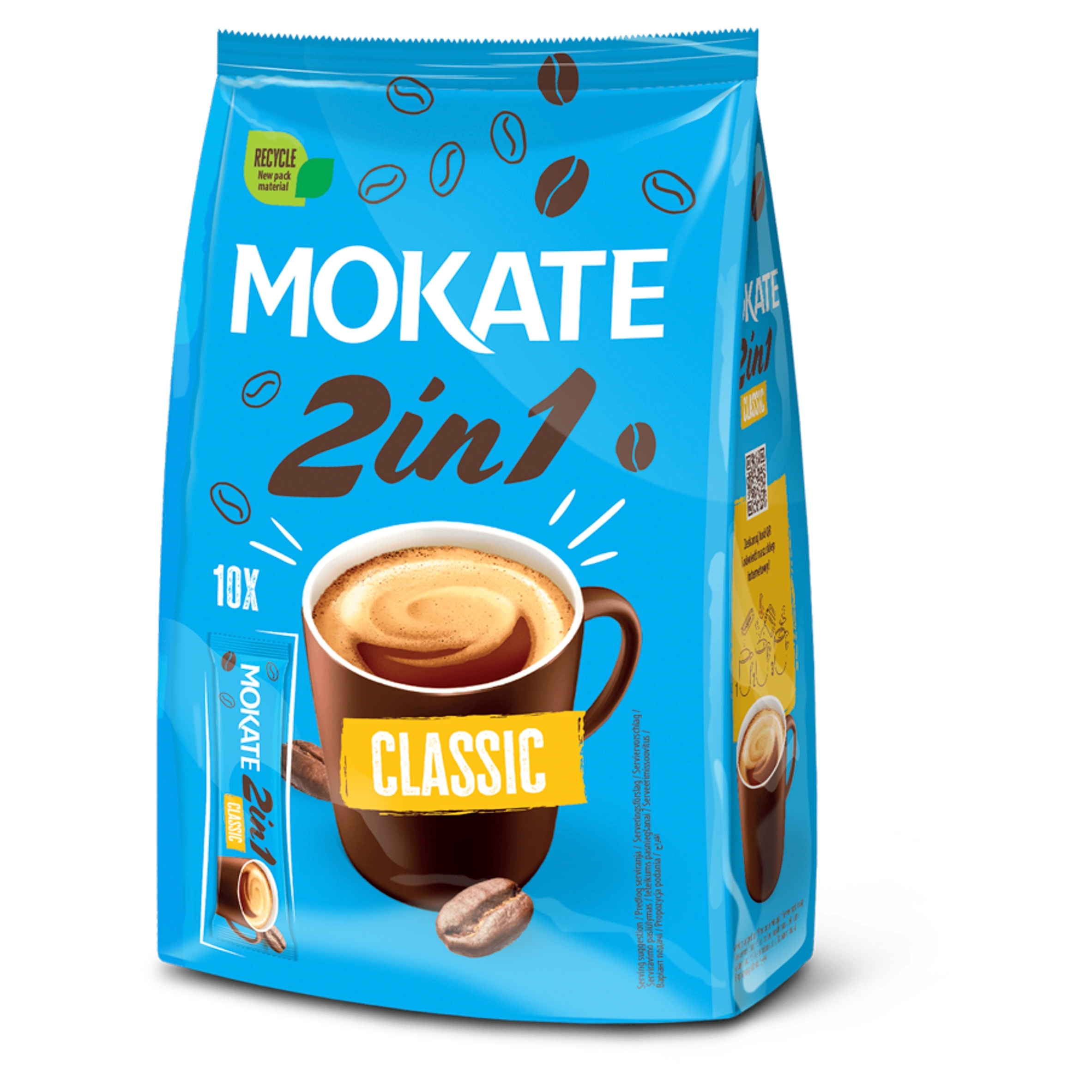 Mokate Classic Instantní káva 2in1 140g (10x14 g)