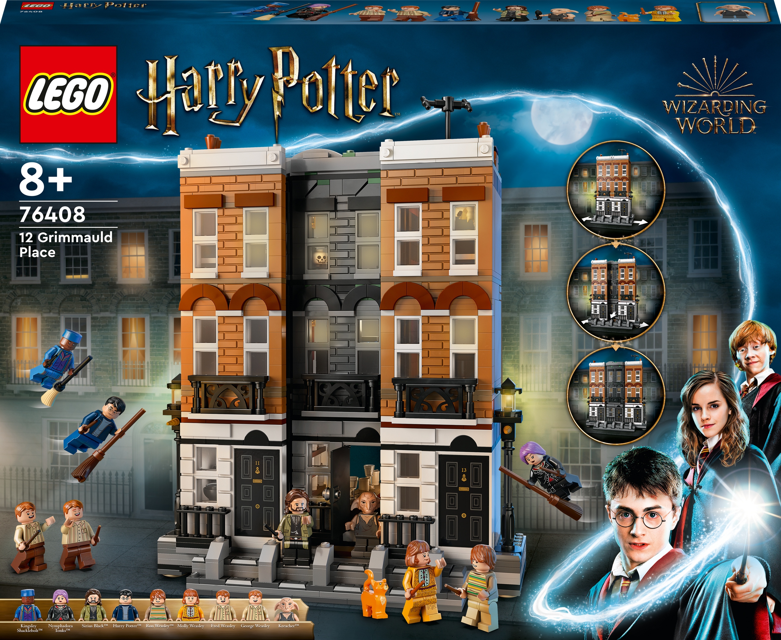 Lego Harry Potter 76408 Grimmauldovo náměstí 12