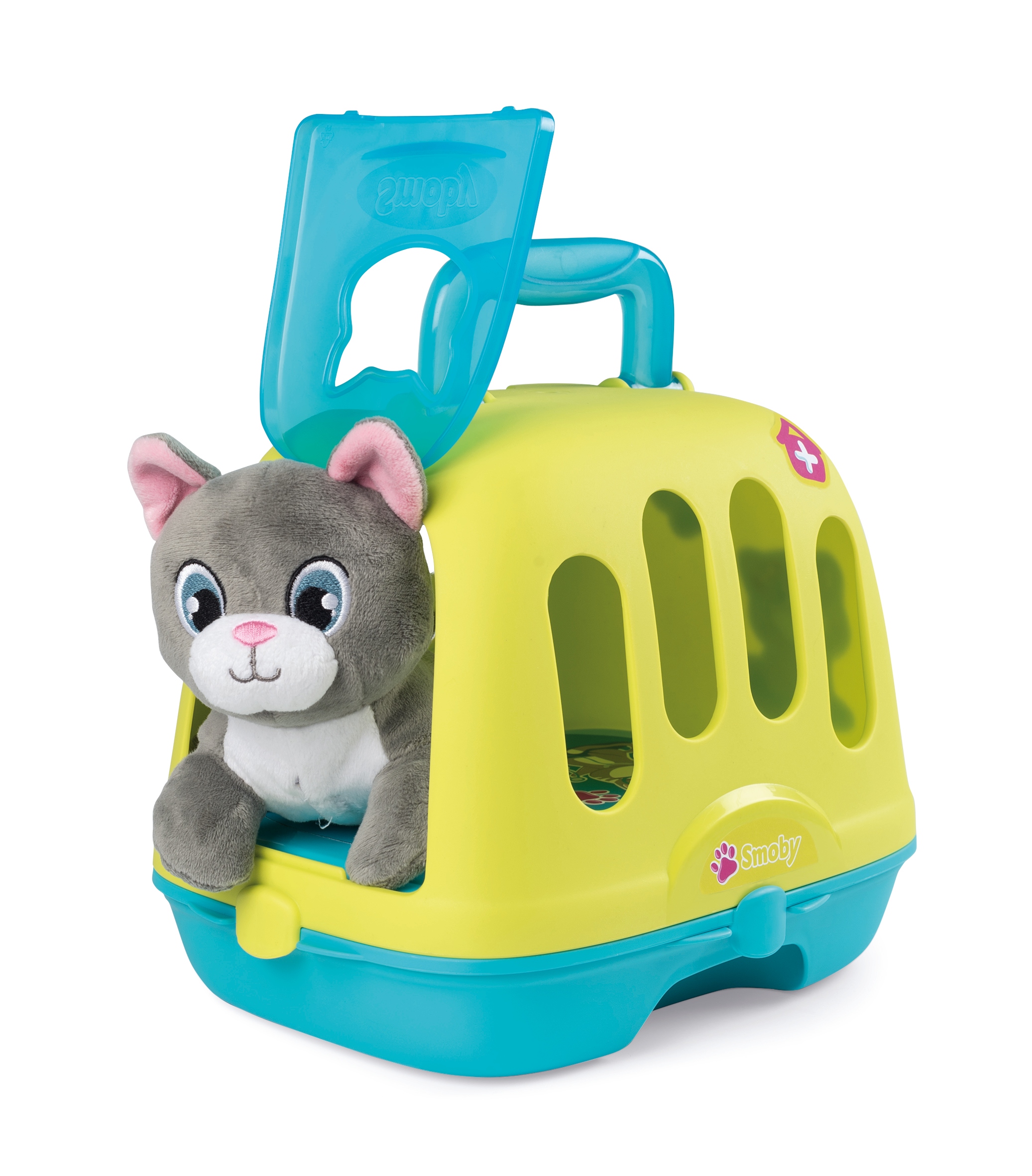 Smoby Kontener Dla Kota 2 W 1 Miauczący Kot