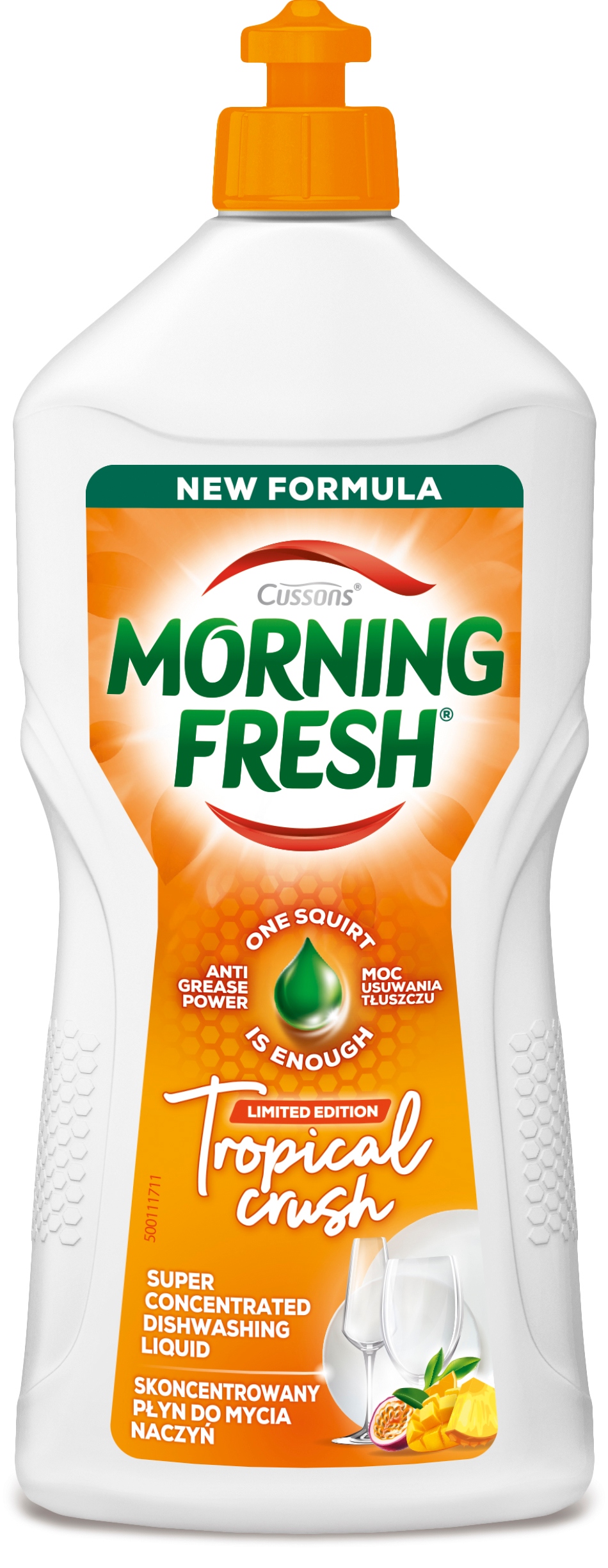 Levně 4X Morning Fresh Tropical Crush Koncentrovaný prostředek na mytí nádobí 900 ml