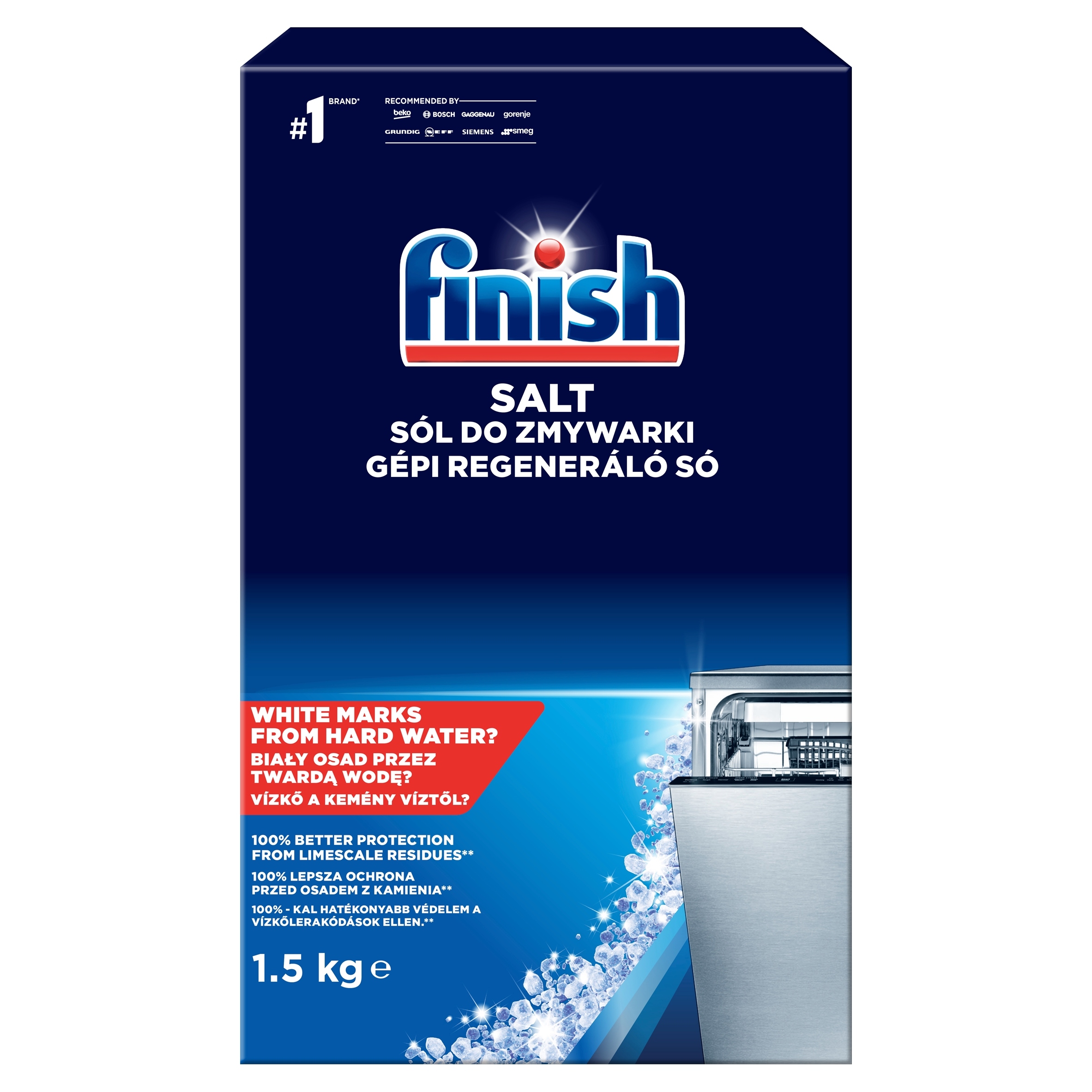 

Finish, sól do zmywarki, 1,5 kg