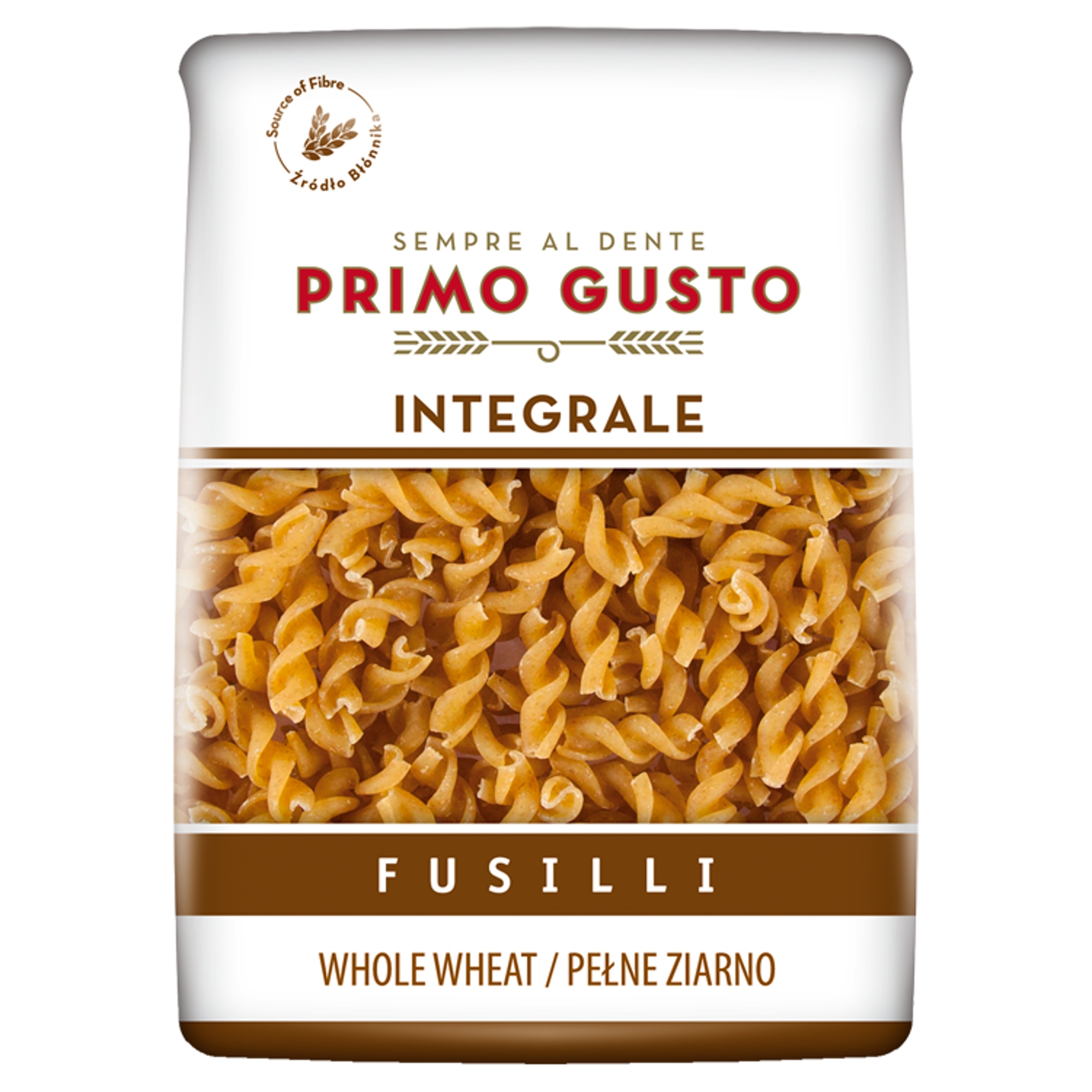 Primo Gusto Integrale Těstoviny celozrnné fusilli 500 g