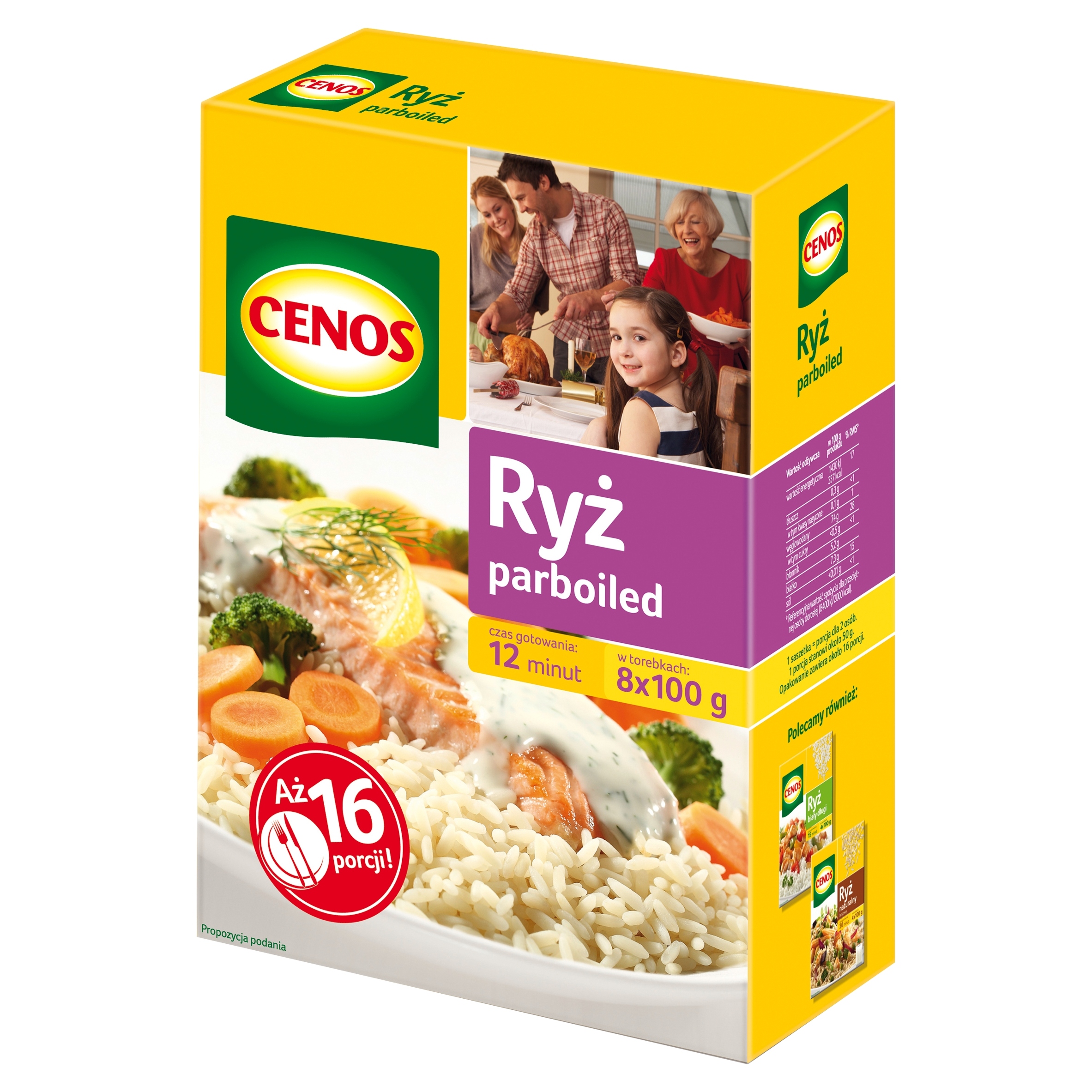 Levně 5x Cenos paraboiled rýže 8x100 g