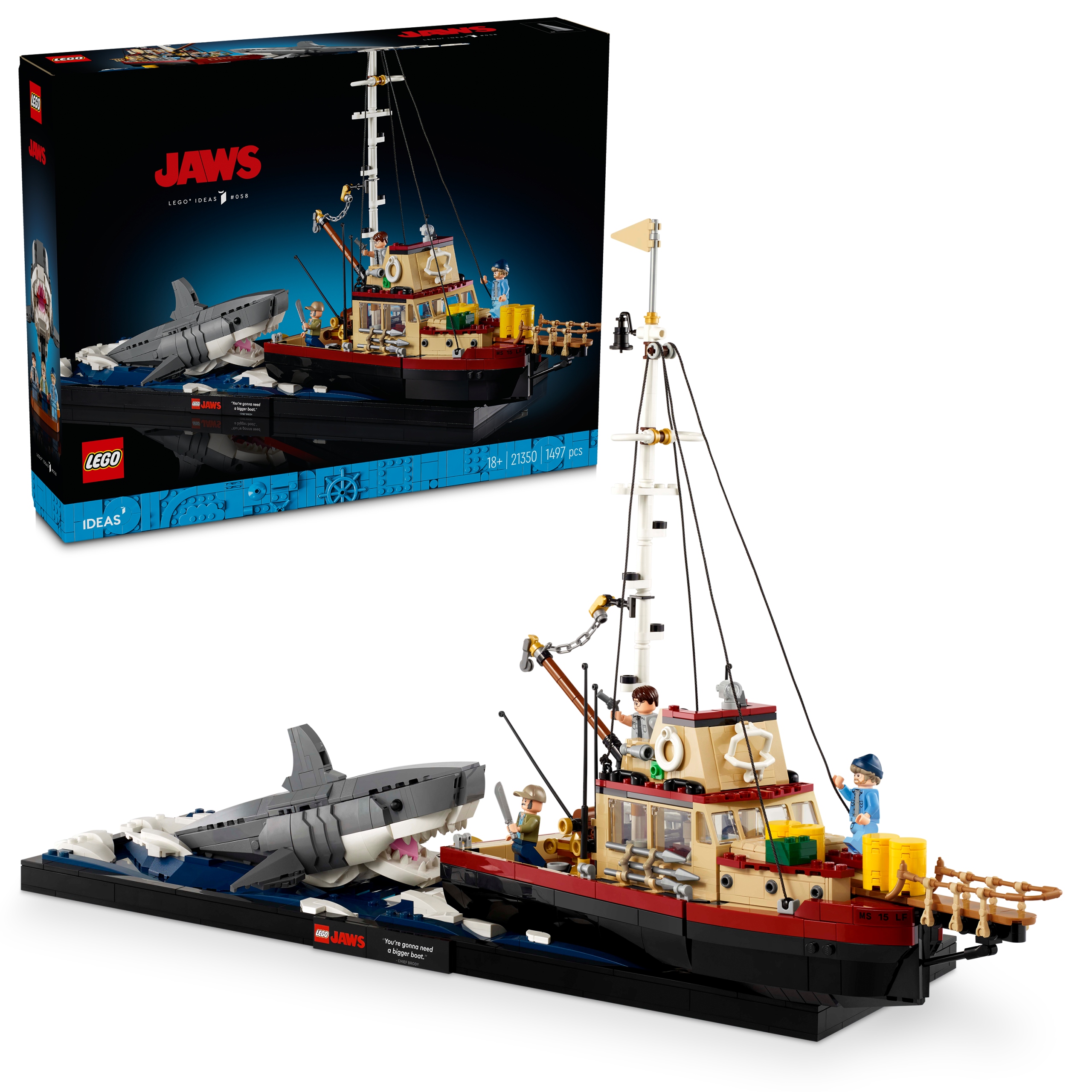 Lego Ideas 21350 Čelisti