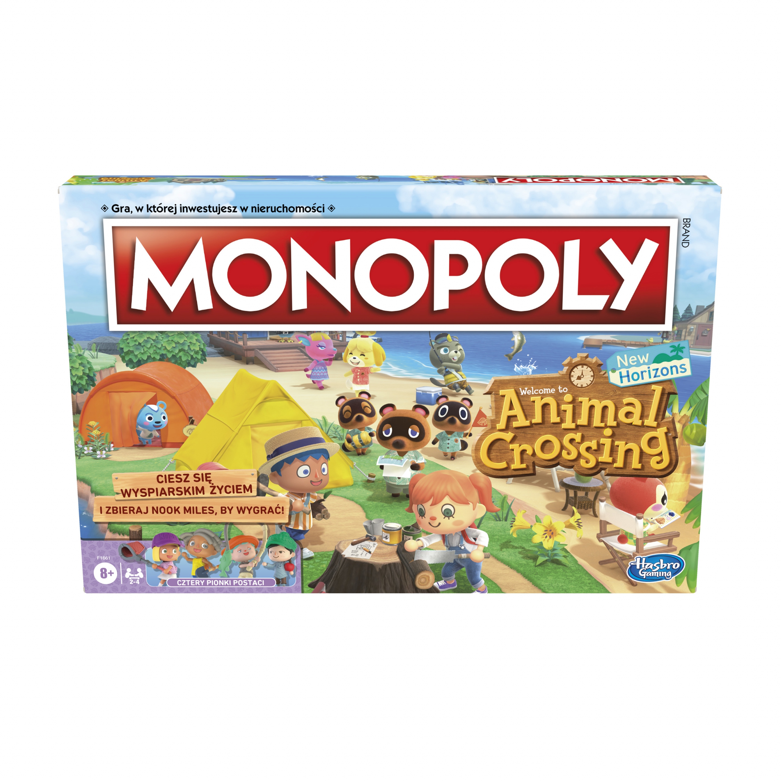 HASBRO MONOPOLY ANIMAL CROSSING GRA PLANSZOWA PL
