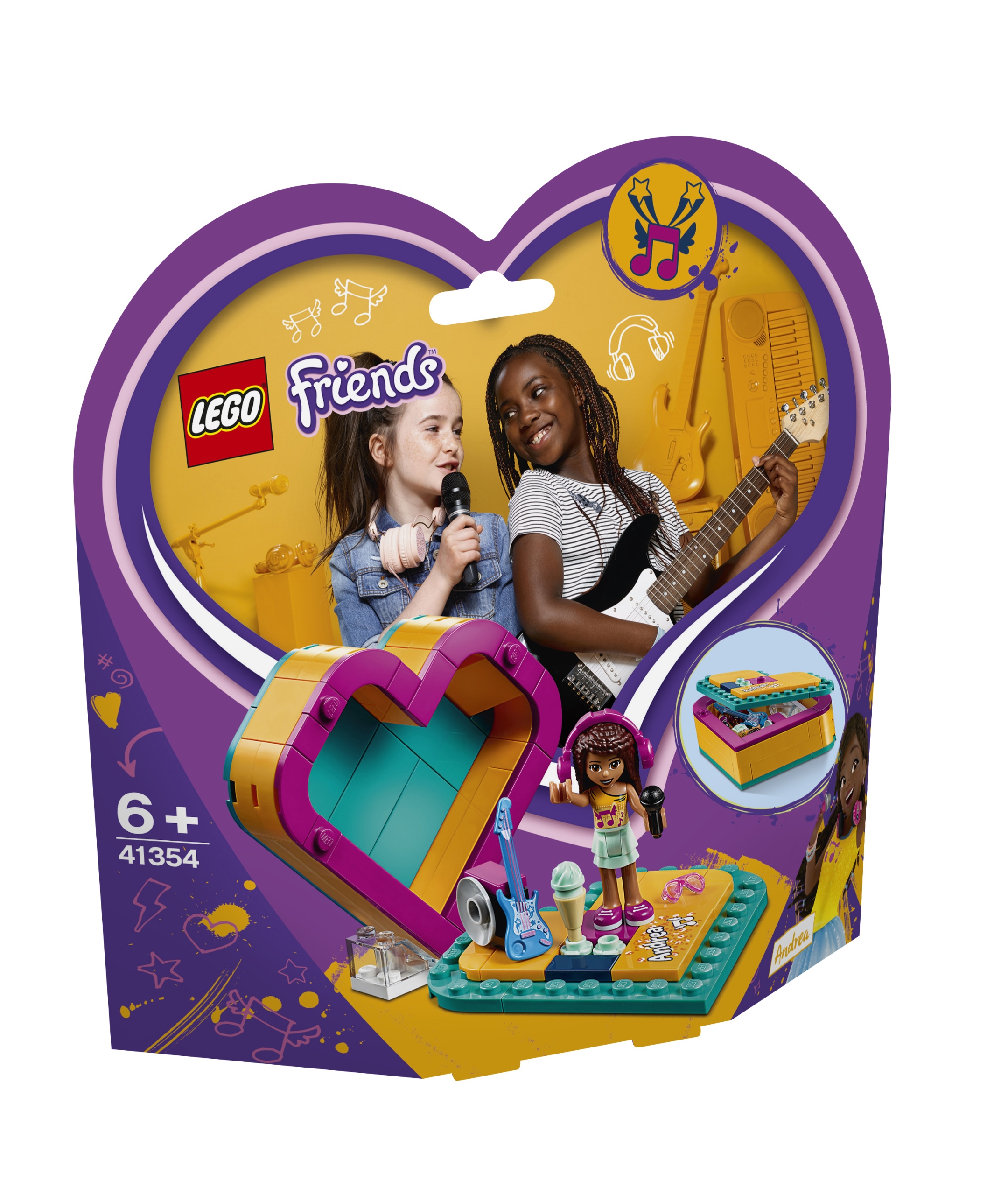 Lego Friends 41354 Pudełko w kształcie serca Andrei