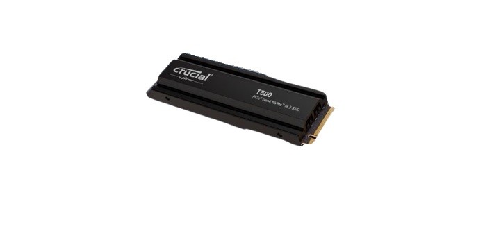Crucial T500 1TB M.2 NVMe PCIe Gen4 2280 z radiatorem