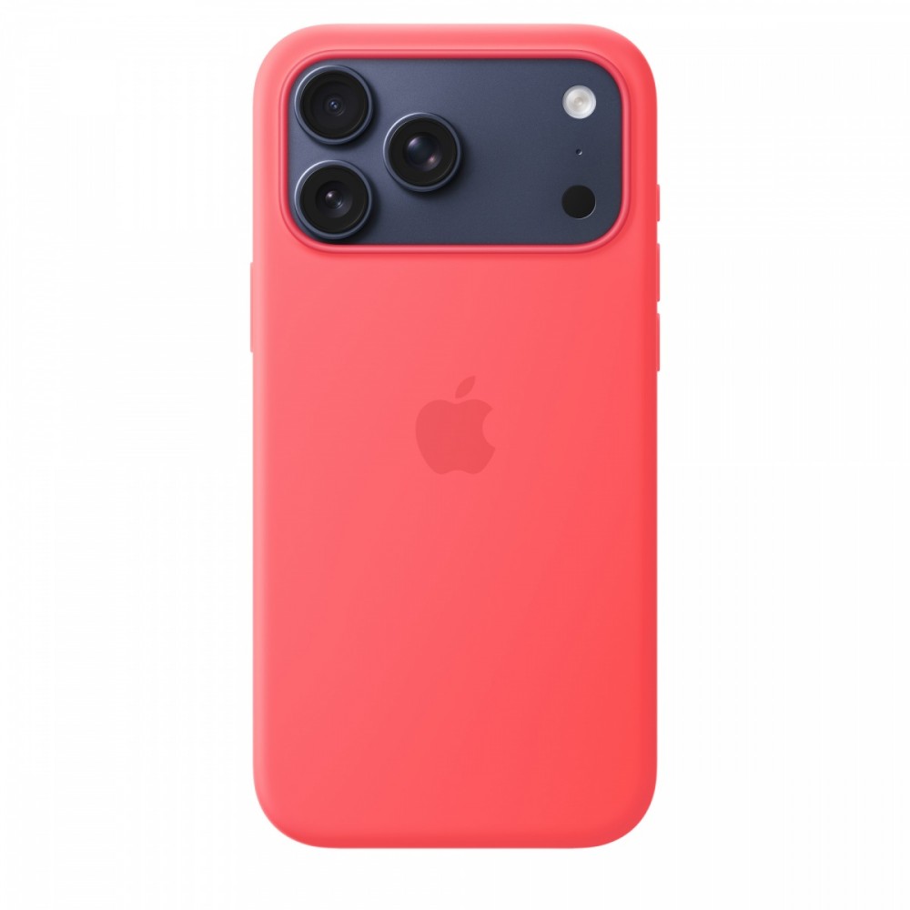 Plecki etui Apple iPhone 17 Pro Max Silicone Case MagSafe Różowy MHW64ZM/A