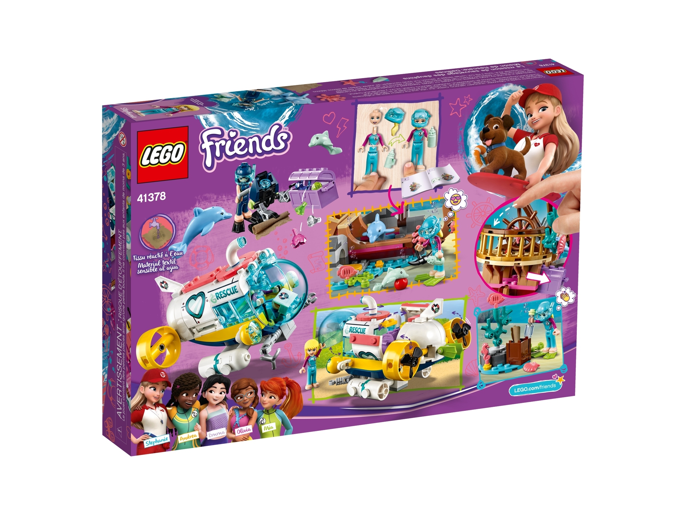 Lego Friends 41378 Lego Klocki Friends 41378 Na ratunek delfinom