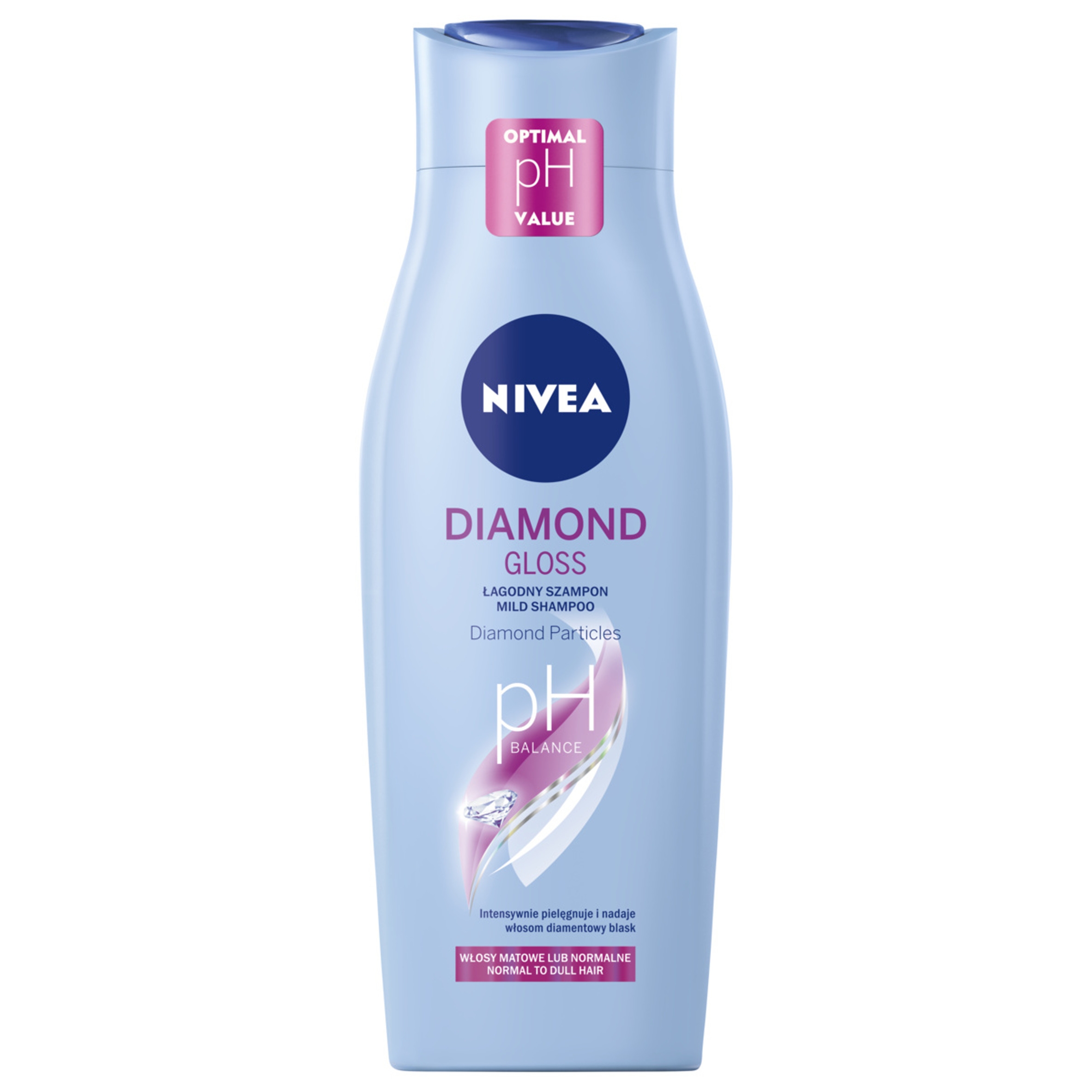 

Nivea Diamond Gloss Pielęgnujący szampon 400 ml