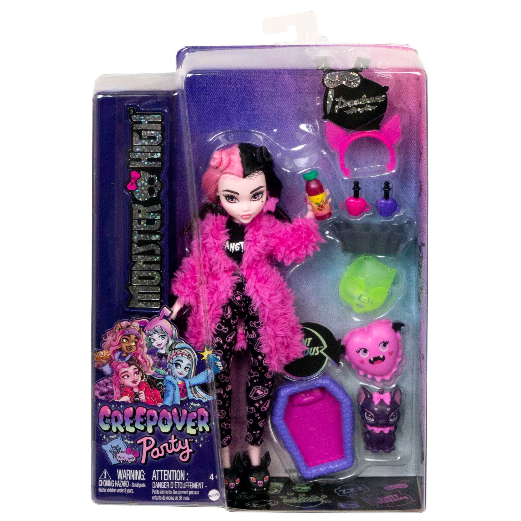 Mattel Lalka Monster High Creepover Party Draculaura HKY66