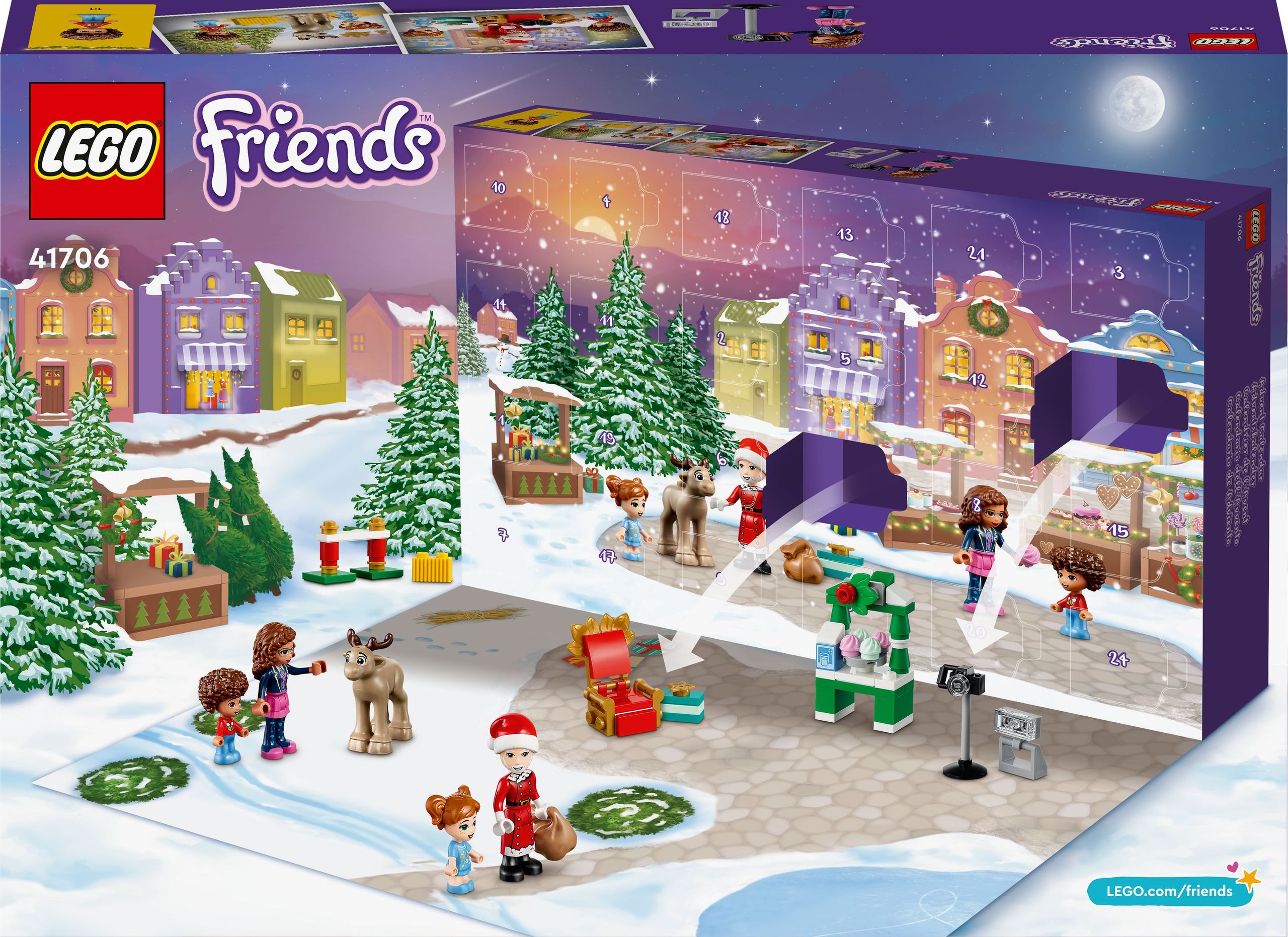 LEGO Friends Kalendarz adwentowy 41706 Płeć dziewczynki