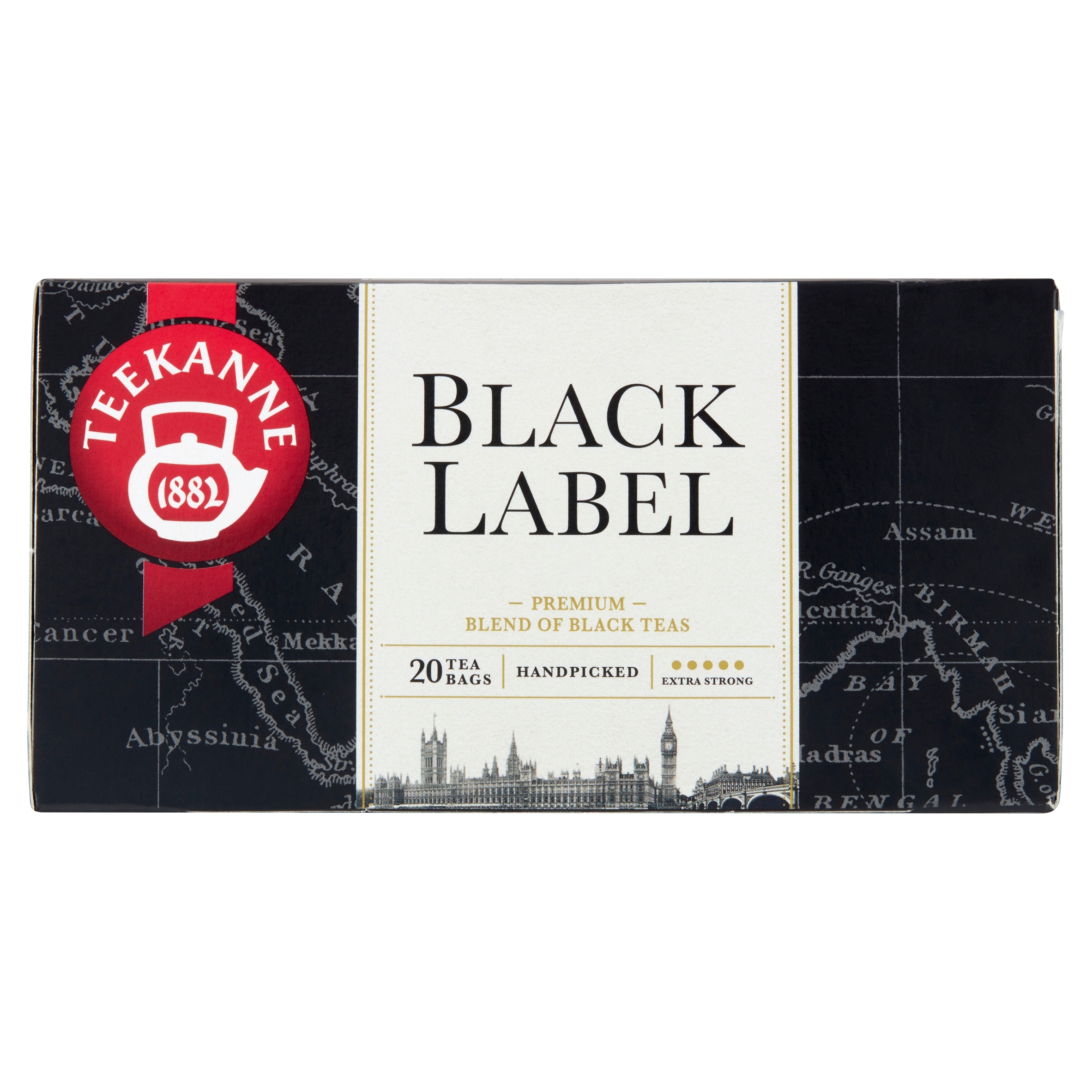 Levně 8 x Teekanne Čaj černý Black Label 20 sáčků