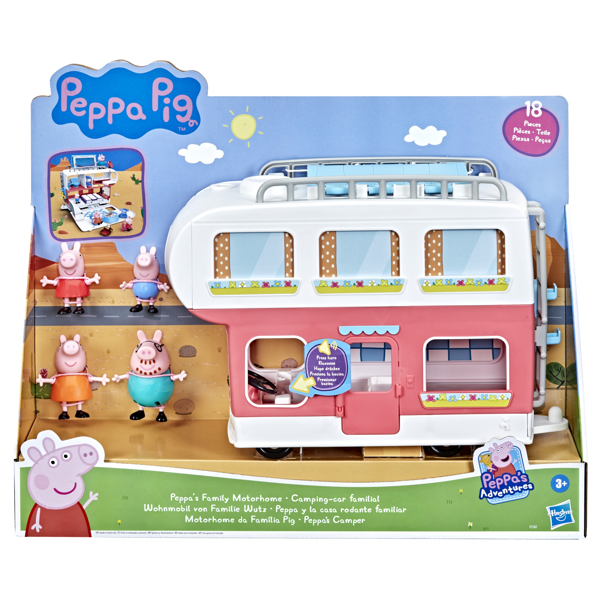 

Hasbro F2182 Rodzinny Kamper Świnki Peppy