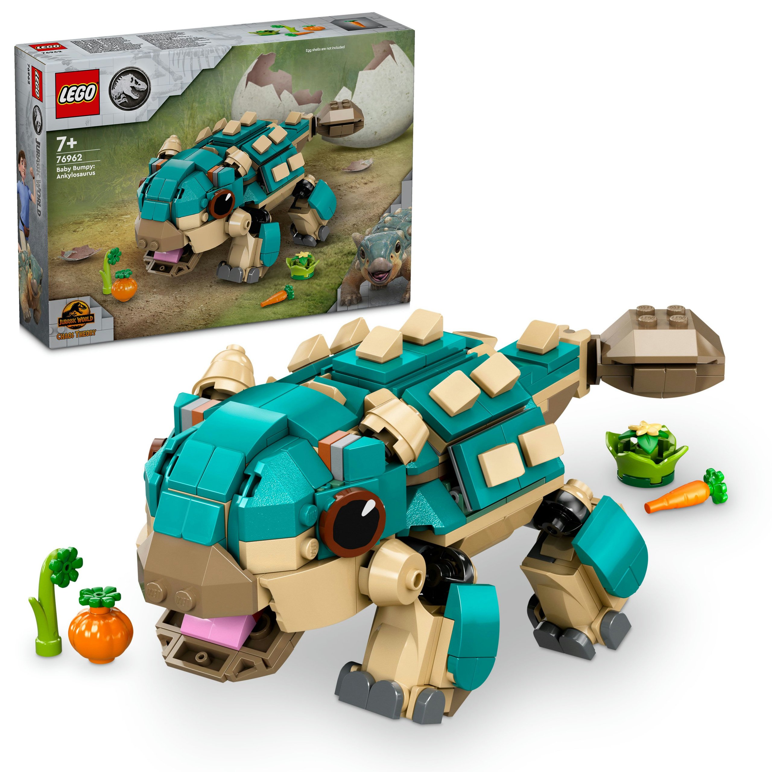 Lego Jurský svět 76962 Malý hrbolatý: Ankylosaurus