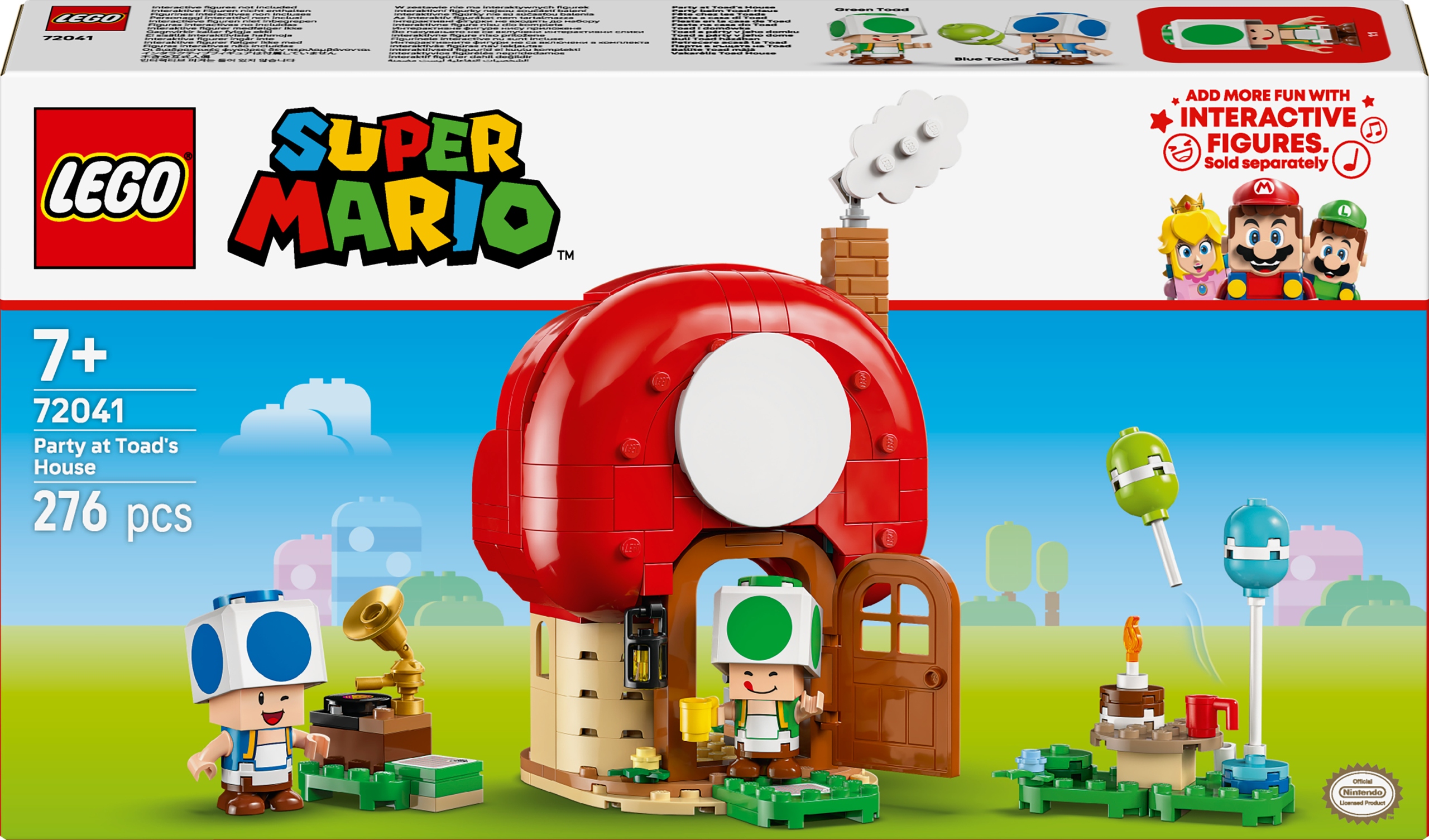 Lego Mario 72041 Toad a domácí auto