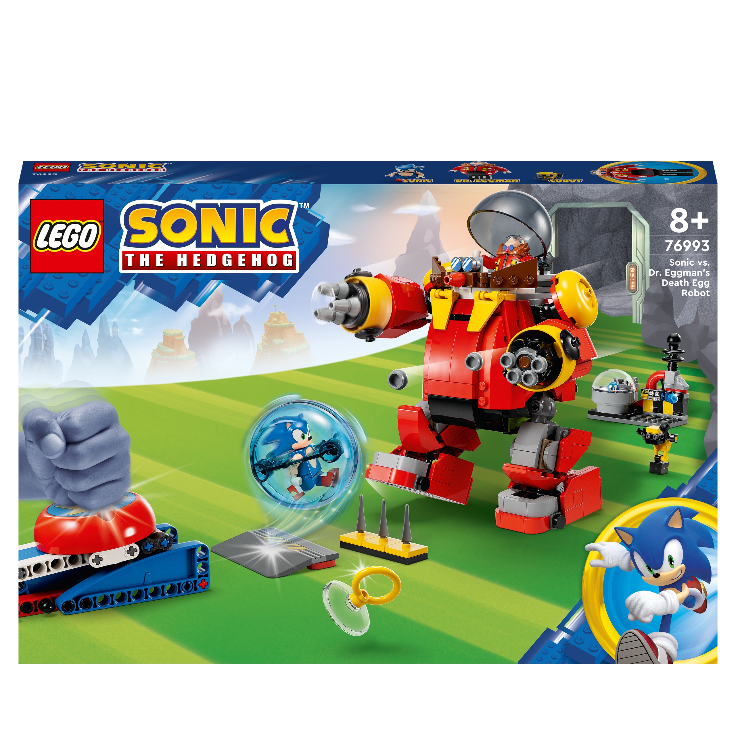 Lego 76993 Sonic Sonic vs. Dr. Eggman a robot Death Egg