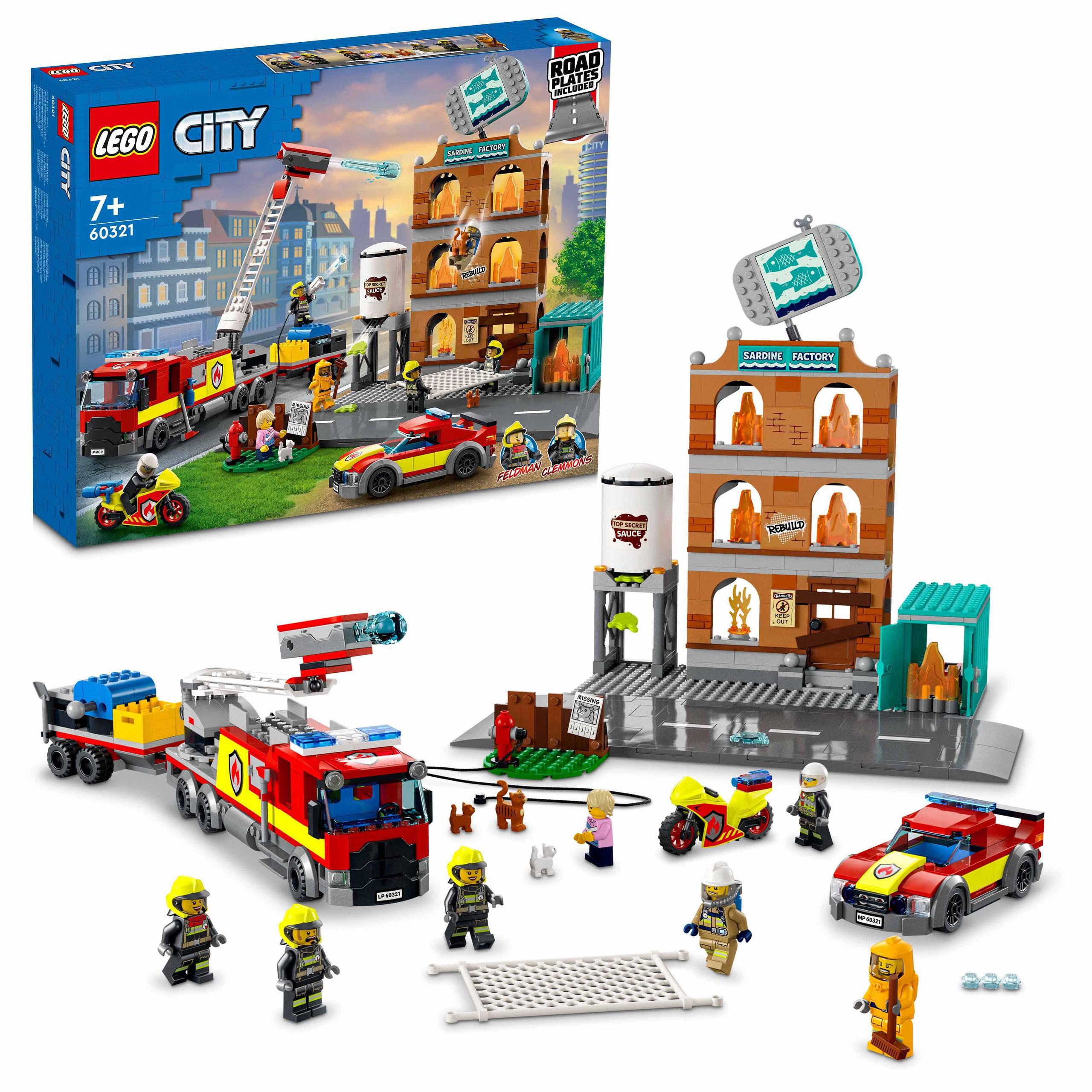 Lego City 60321 Hasičská stanice