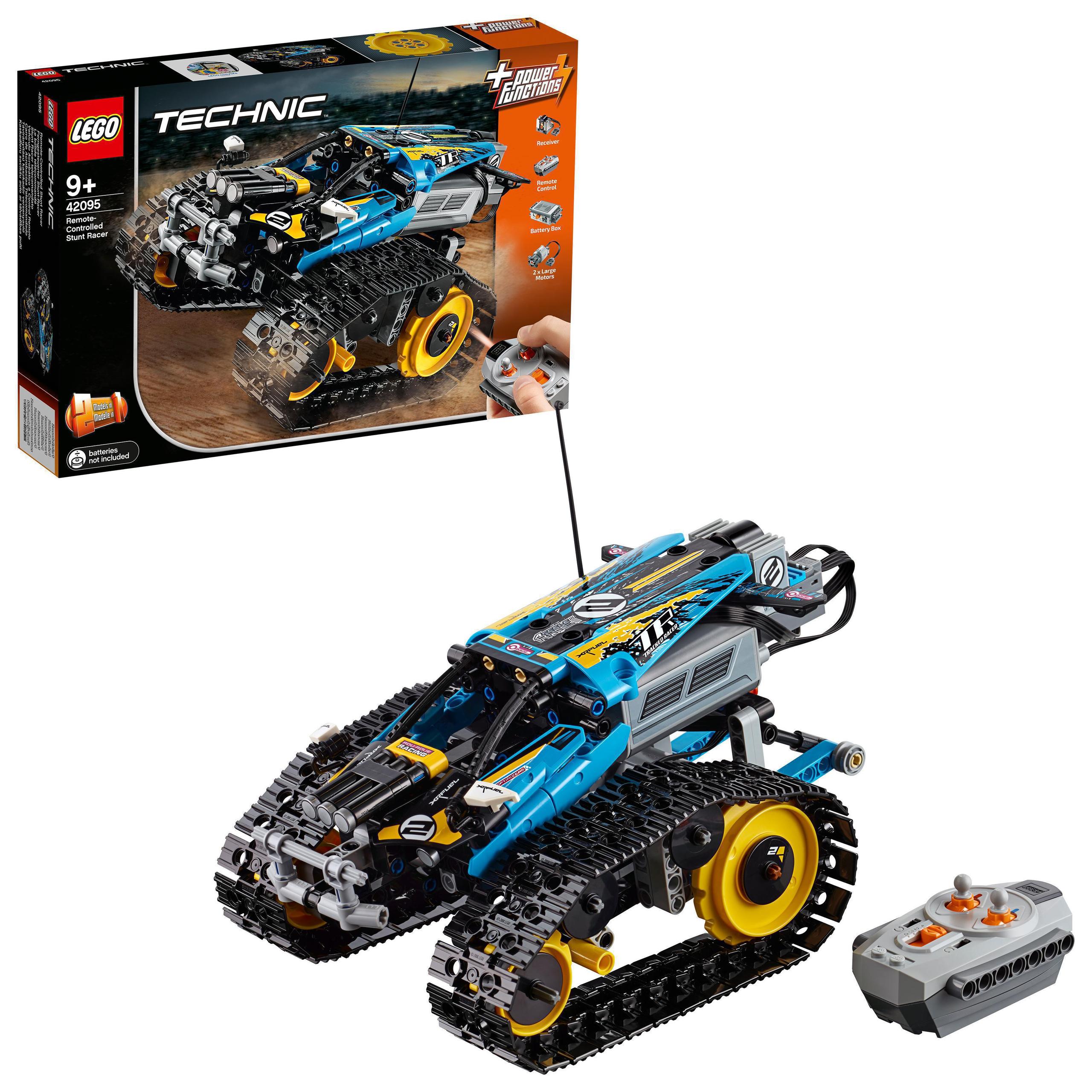 Klocki Lego Technic Zestaw Sterowana wyścigówka kaskaderska 42095