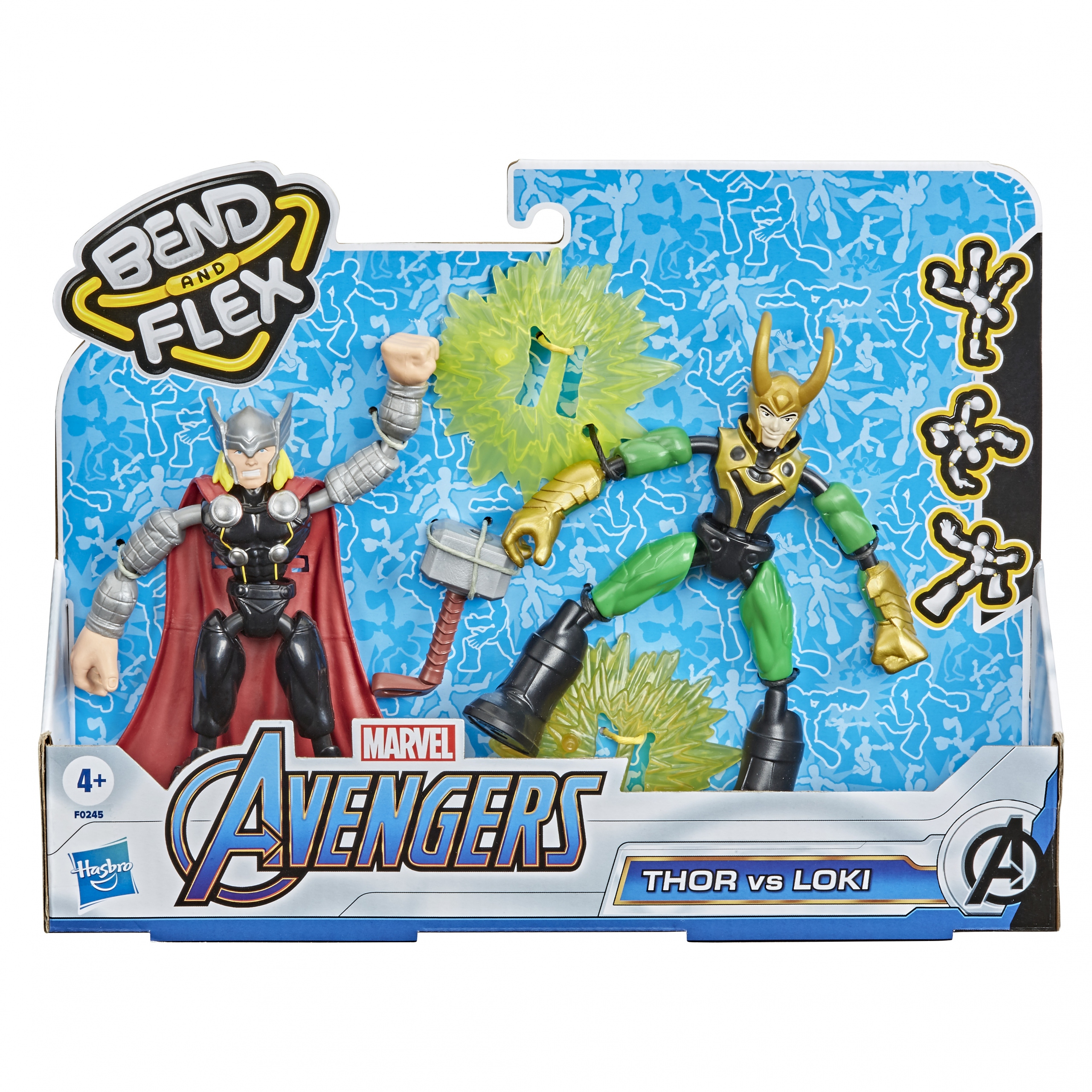 

Figurki Avengers Bend and Flex Thor vs Loki F0245