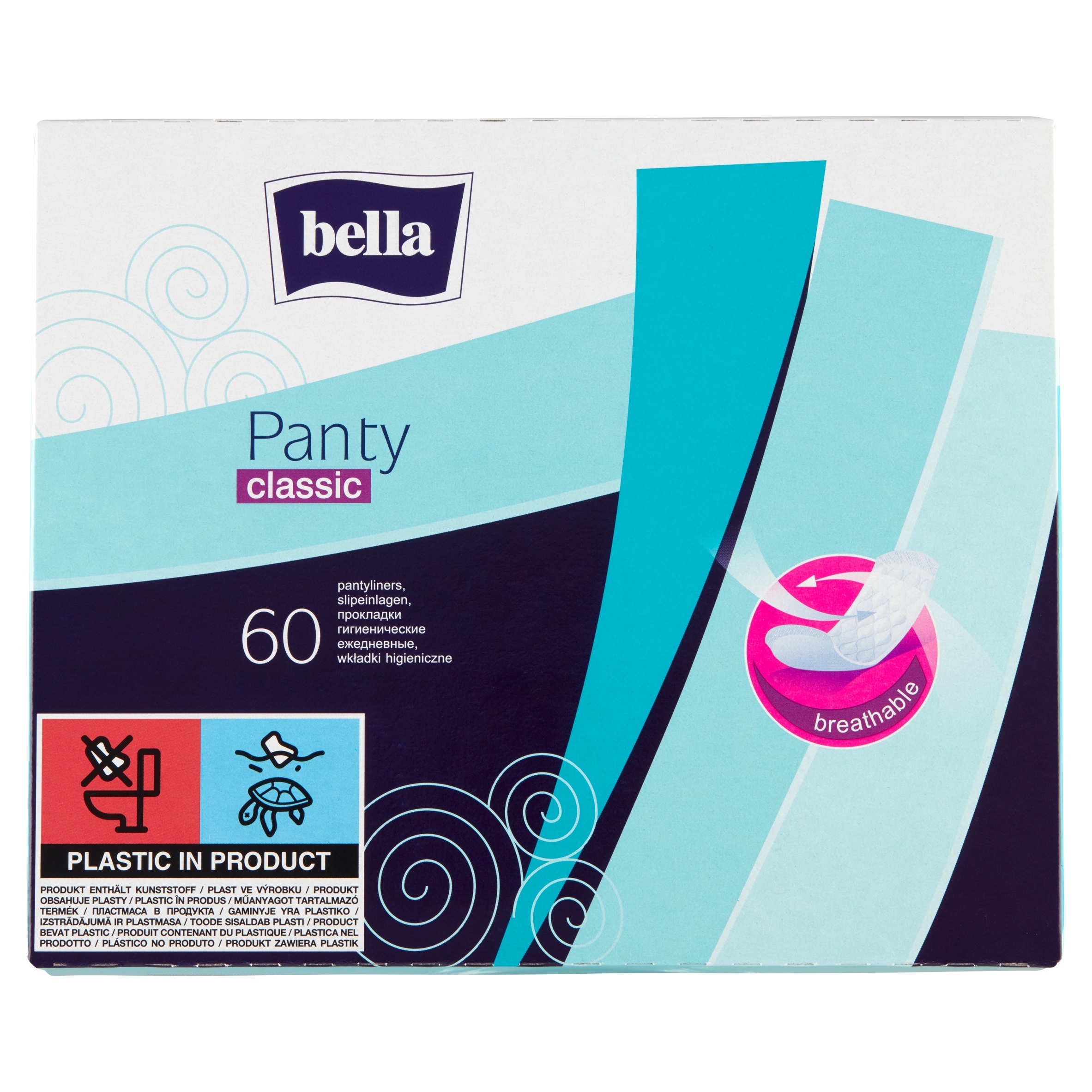 

Bella Panty Classic Wkładki higieniczne 60 sztuk
