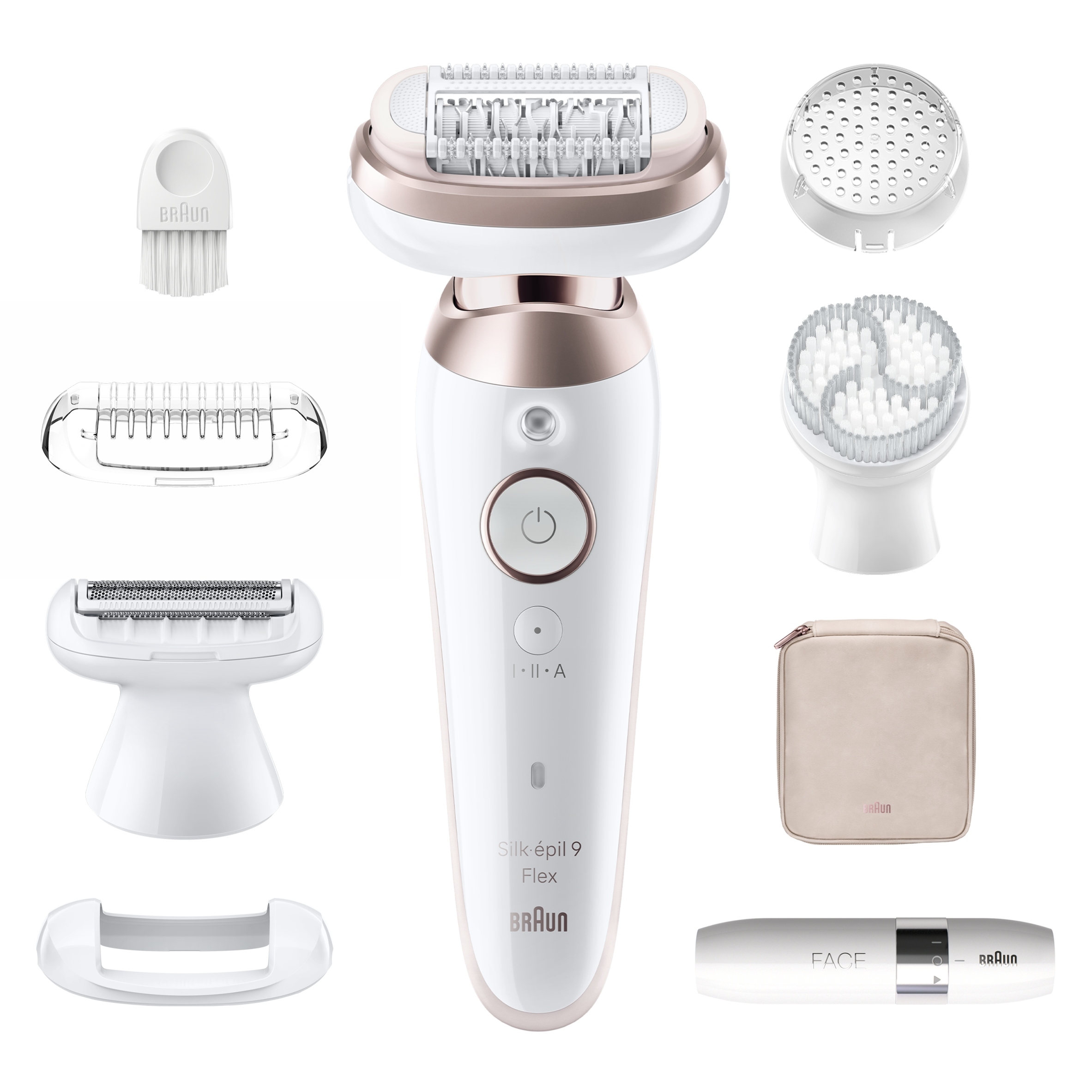Braun Silk-épil 9 9360 Flex epilátor s maximálně flexibilní hlavou
