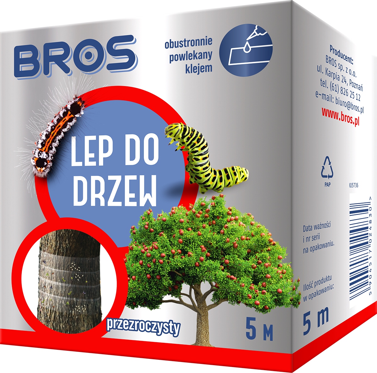 

Lep Do Drzew Bros Gąsienice Mrówki 5M Bezbarwny