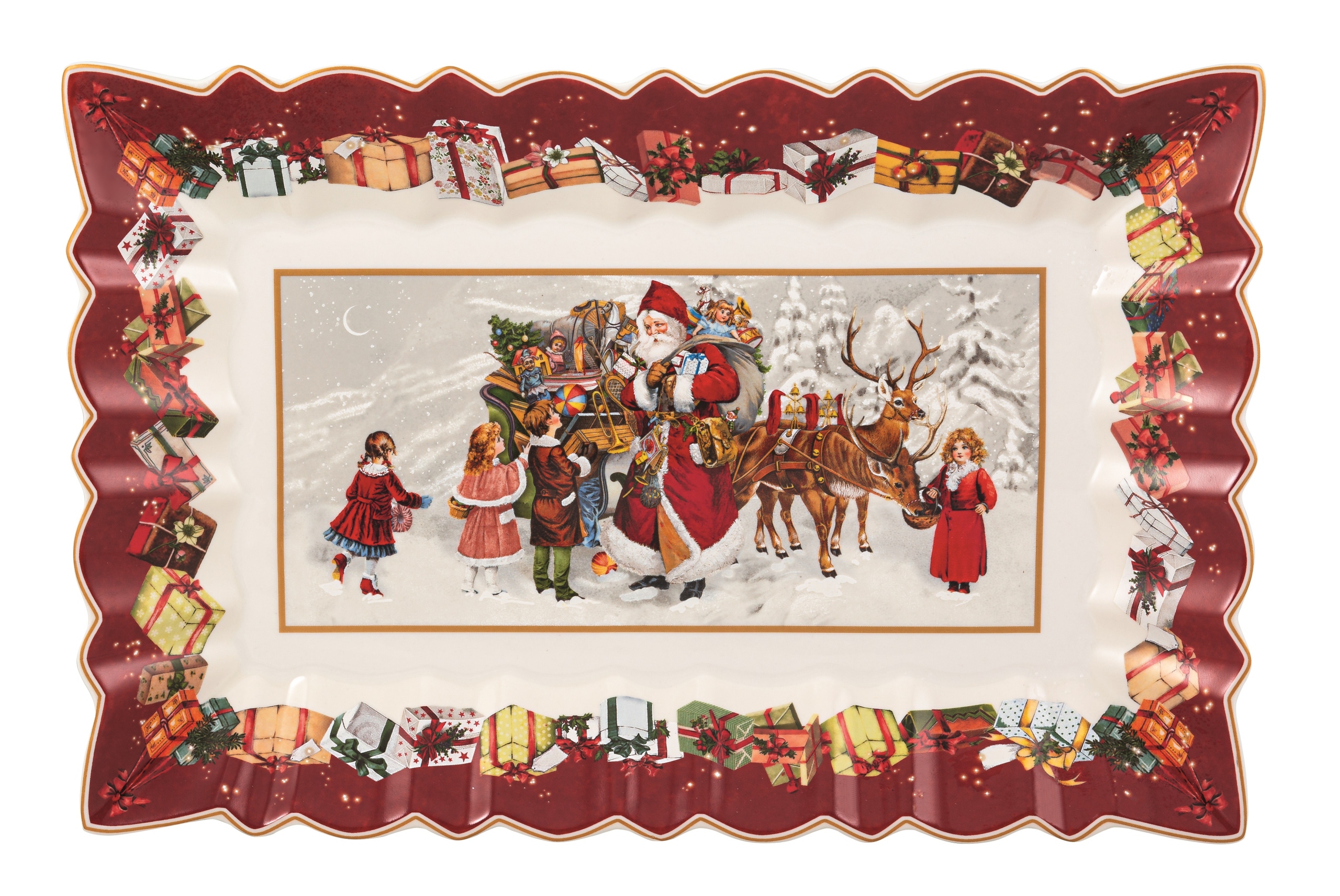 Vianočná obdĺžniková miska Villeroy&Boch Toy’s Fantasy 1483322211