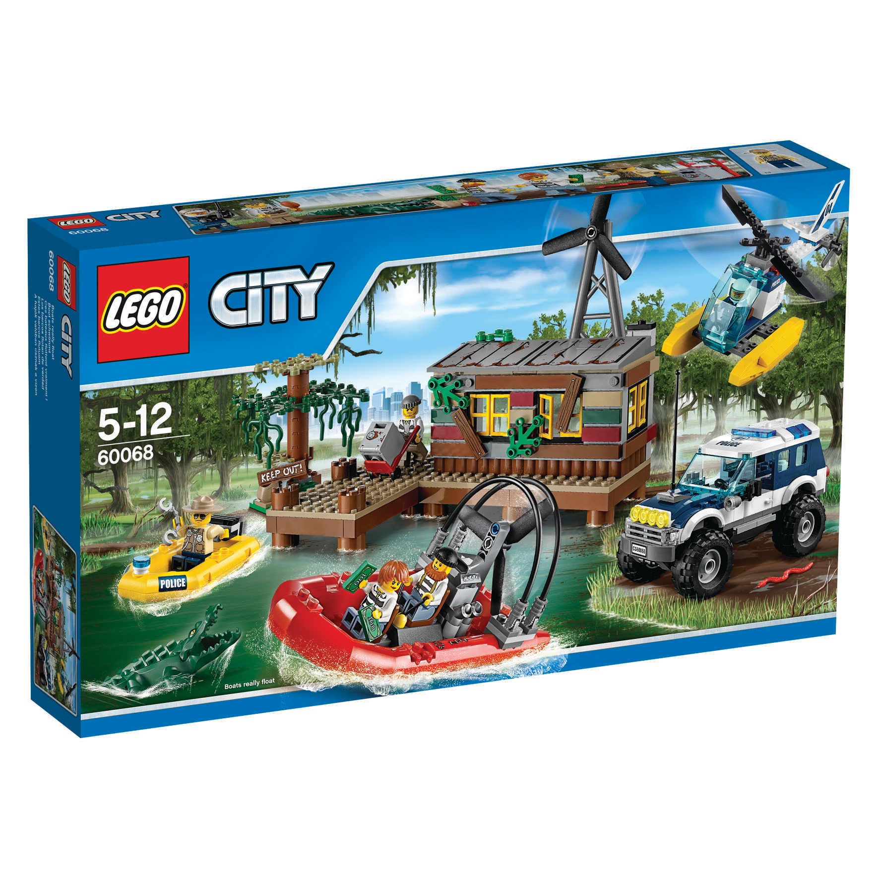 Klocki Lego City Zestaw Kryjówka rabusiów 60068