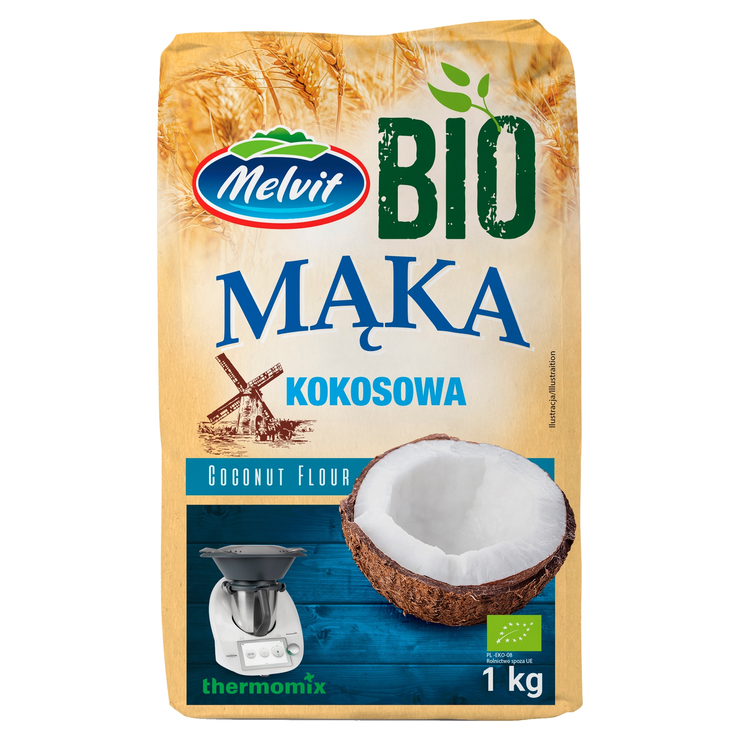 Levně 3x Melvit Kokosová mouka 1 kg