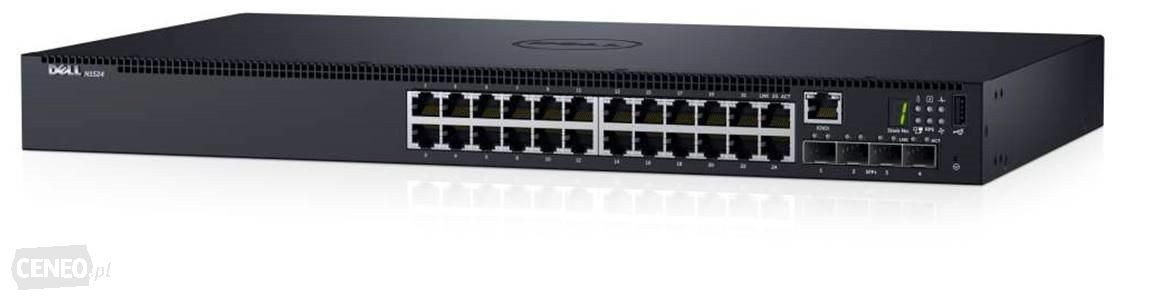 #Dell N1524P PoE+ 24x1Gb 4x 10GbE Sfp+