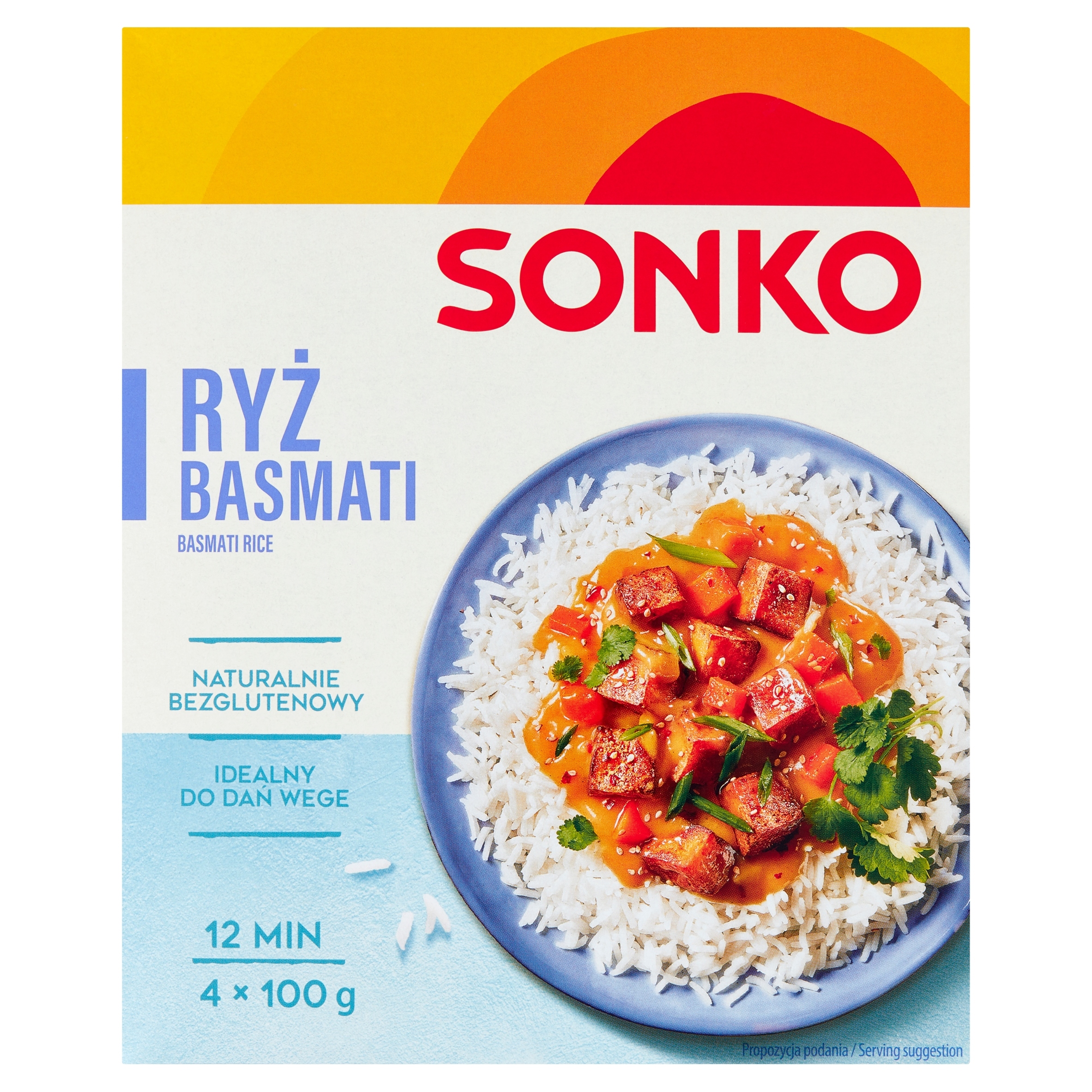 Levně 5 x Sonko Rýže basmati 400 g (4 x 100 g)