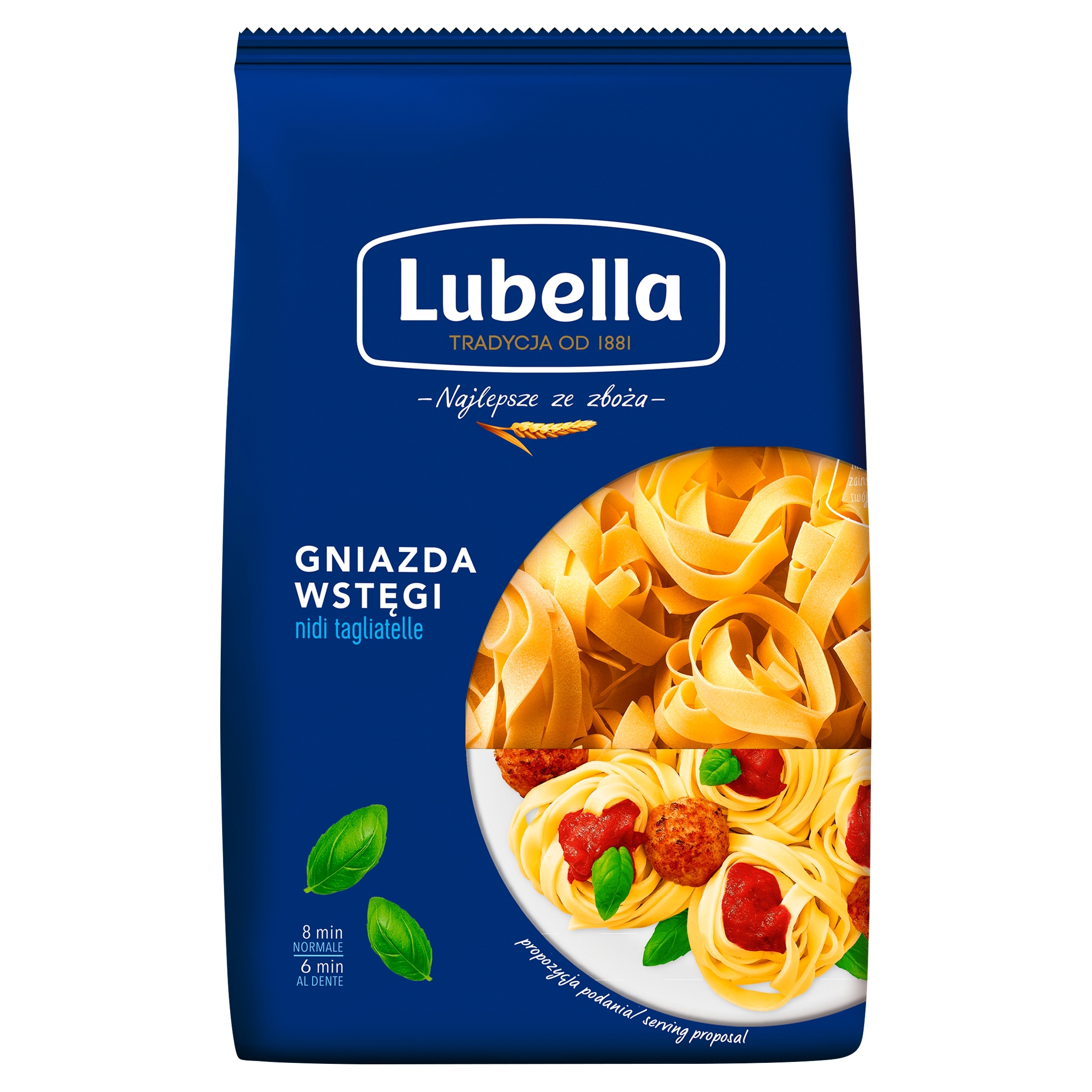 Levně 9X Lubella Těstoviny s páskou tagliatelle 400 g